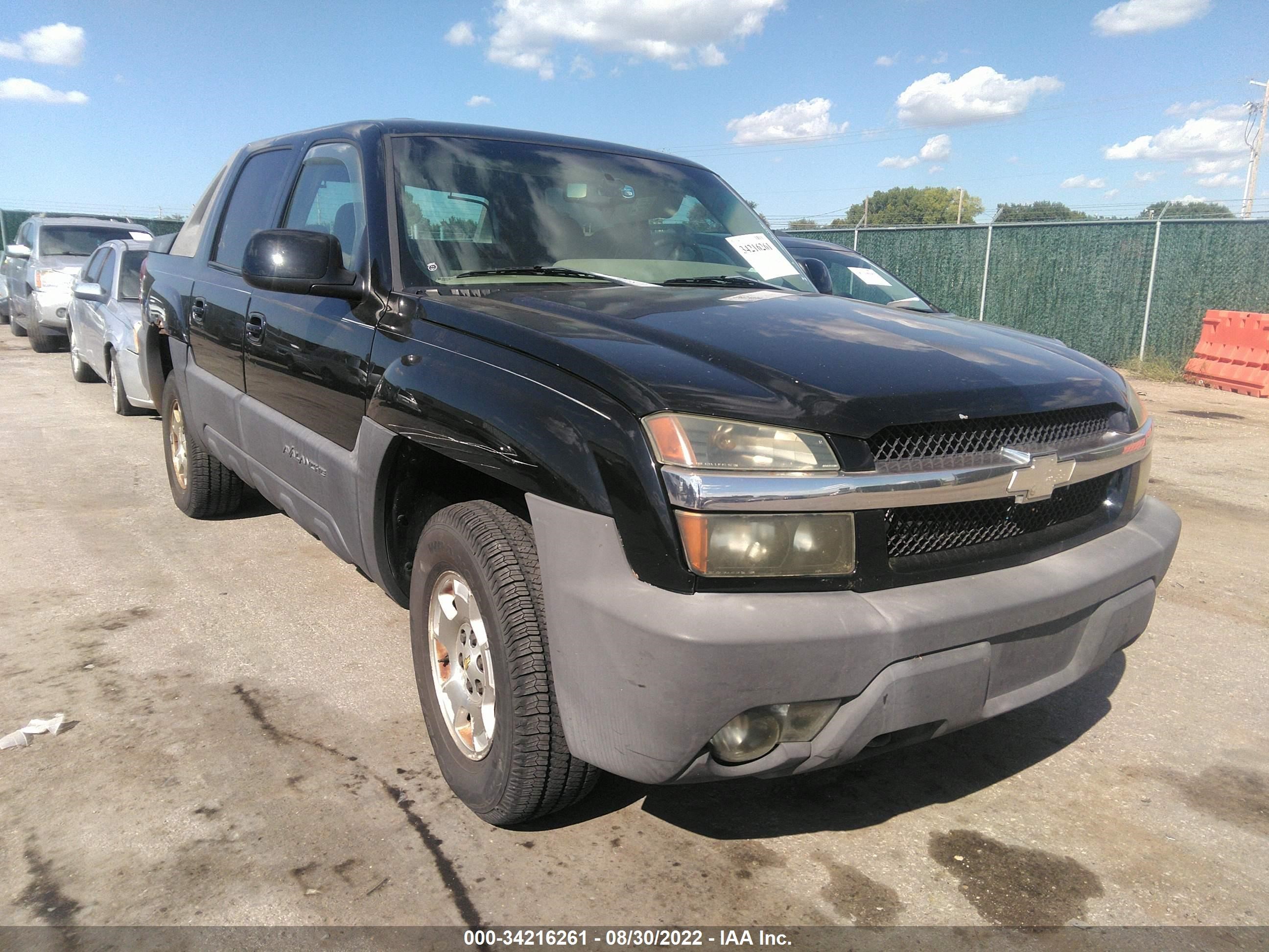 chevrolet avalanche 2003 3gnec13t93g131928