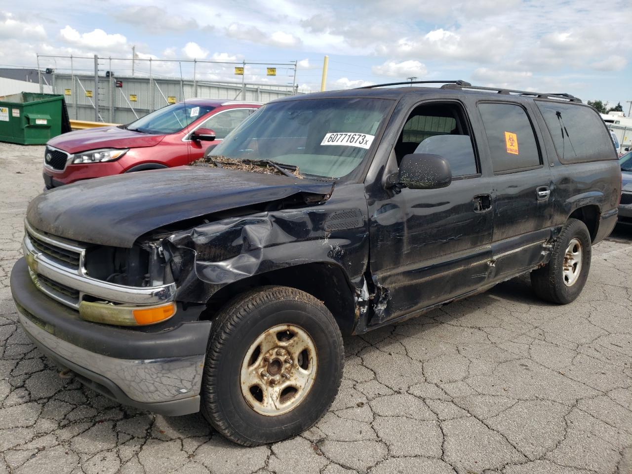 chevrolet suburban 2001 3gnec16t91g244349