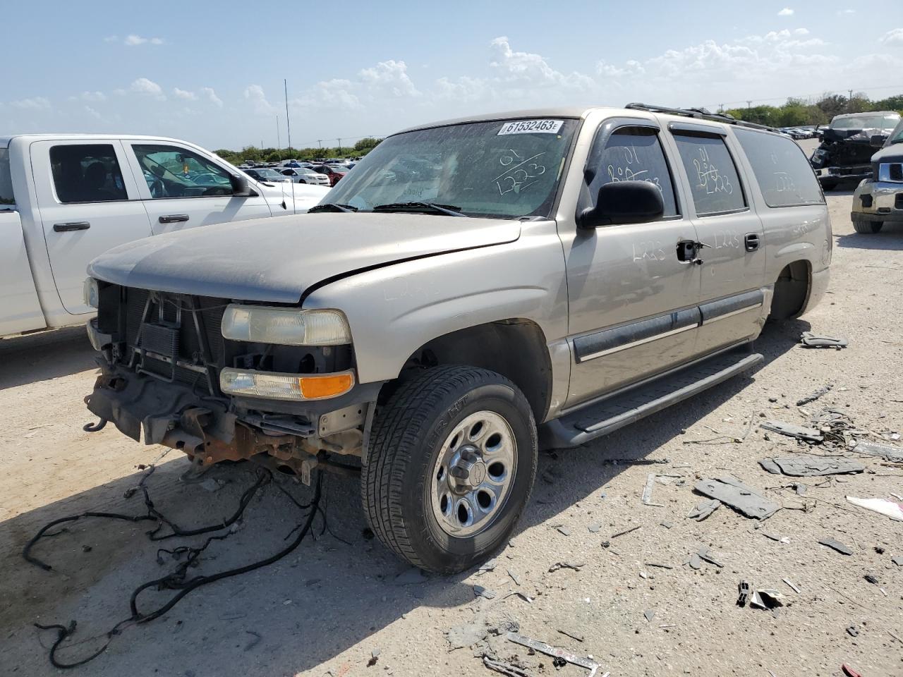 chevrolet suburban 2001 3gnec16t91g248174