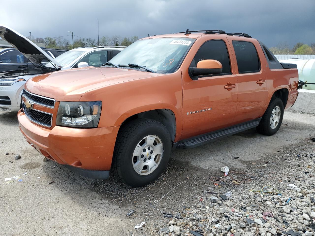 chevrolet avalanche 2007 3gnek12347g109555