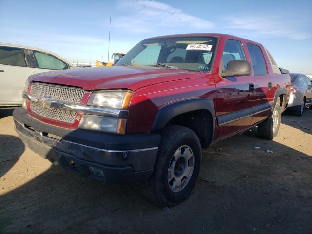 chevrolet avalanche 2004 3gnek12t04g190243