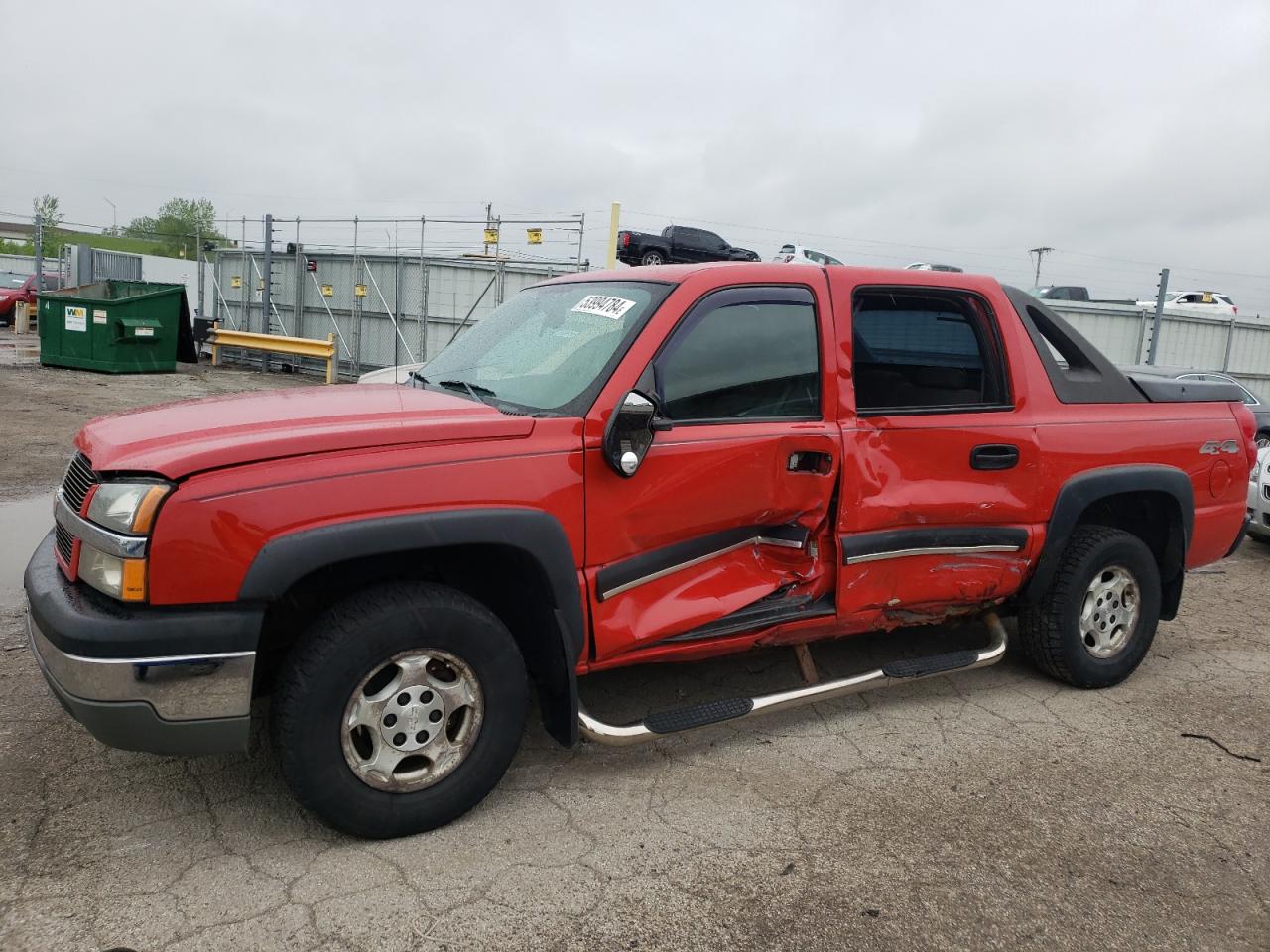 chevrolet avalanche 2004 3gnek12t74g170183