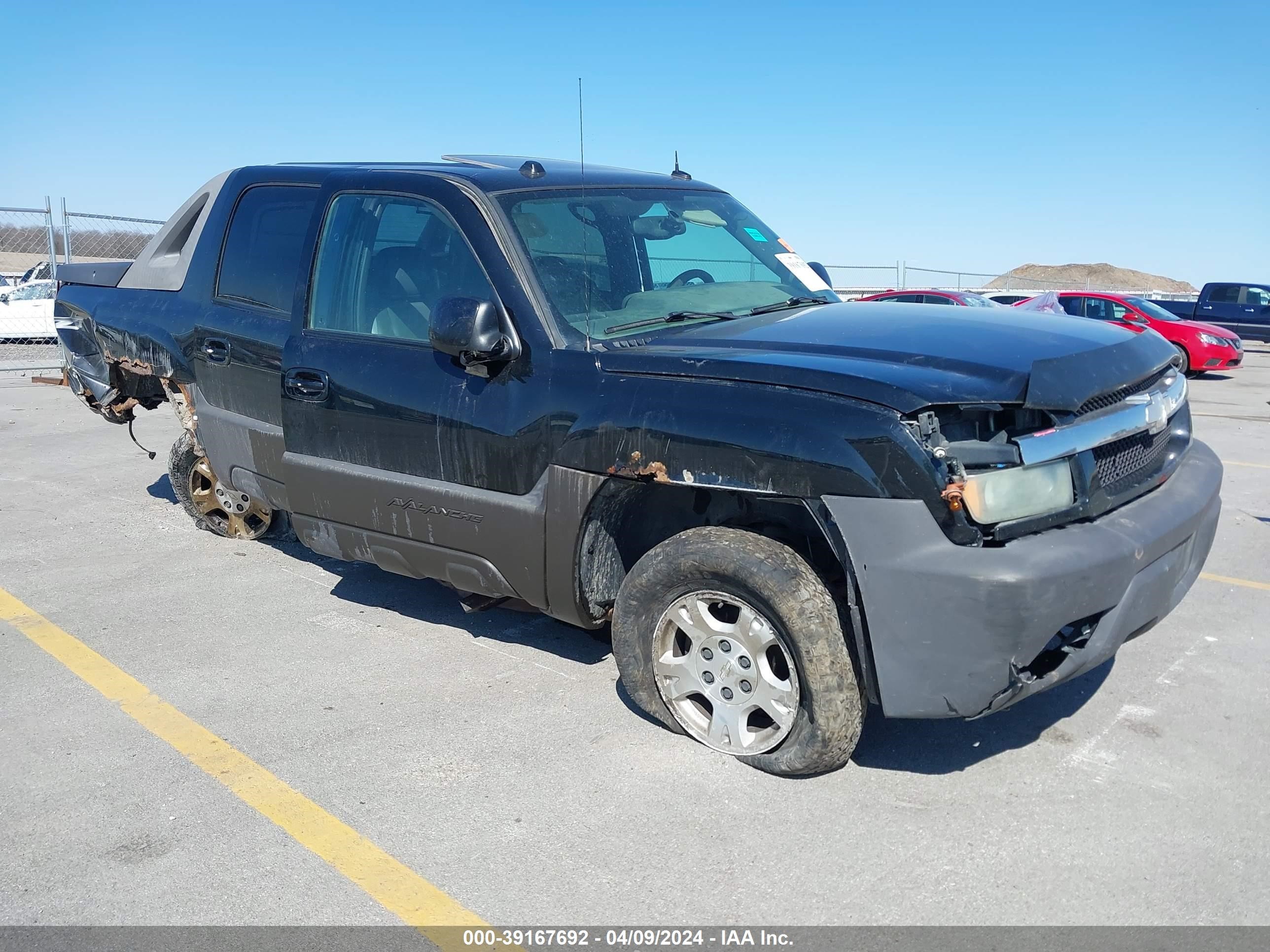 chevrolet avalanche 2004 3gnek12t94g114181