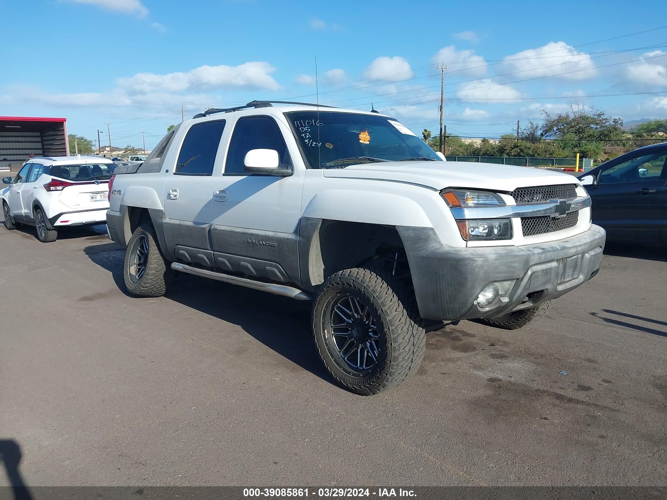 chevrolet avalanche 2005 3gnek12z15g202602