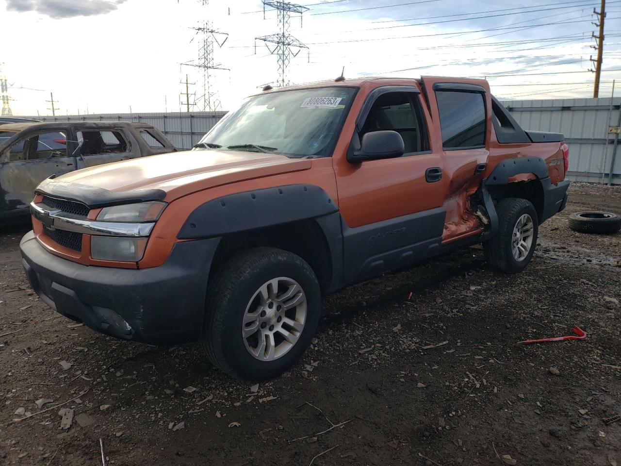 chevrolet avalanche 2005 3gnek12z35g229591