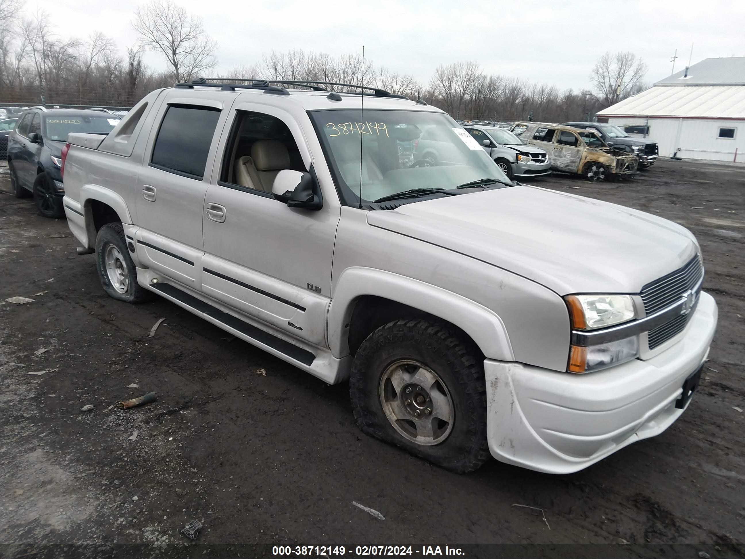 chevrolet avalanche 2005 3gnek12z45g271204