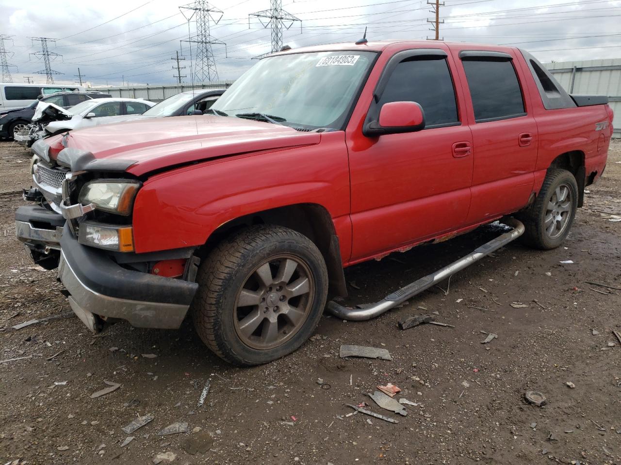 chevrolet avalanche 2005 3gnek12z95g247660