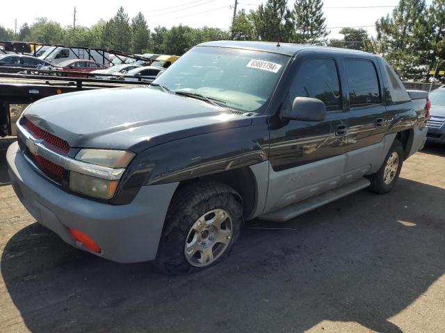 chevrolet avalanche 2002 3gnek13t02g102710