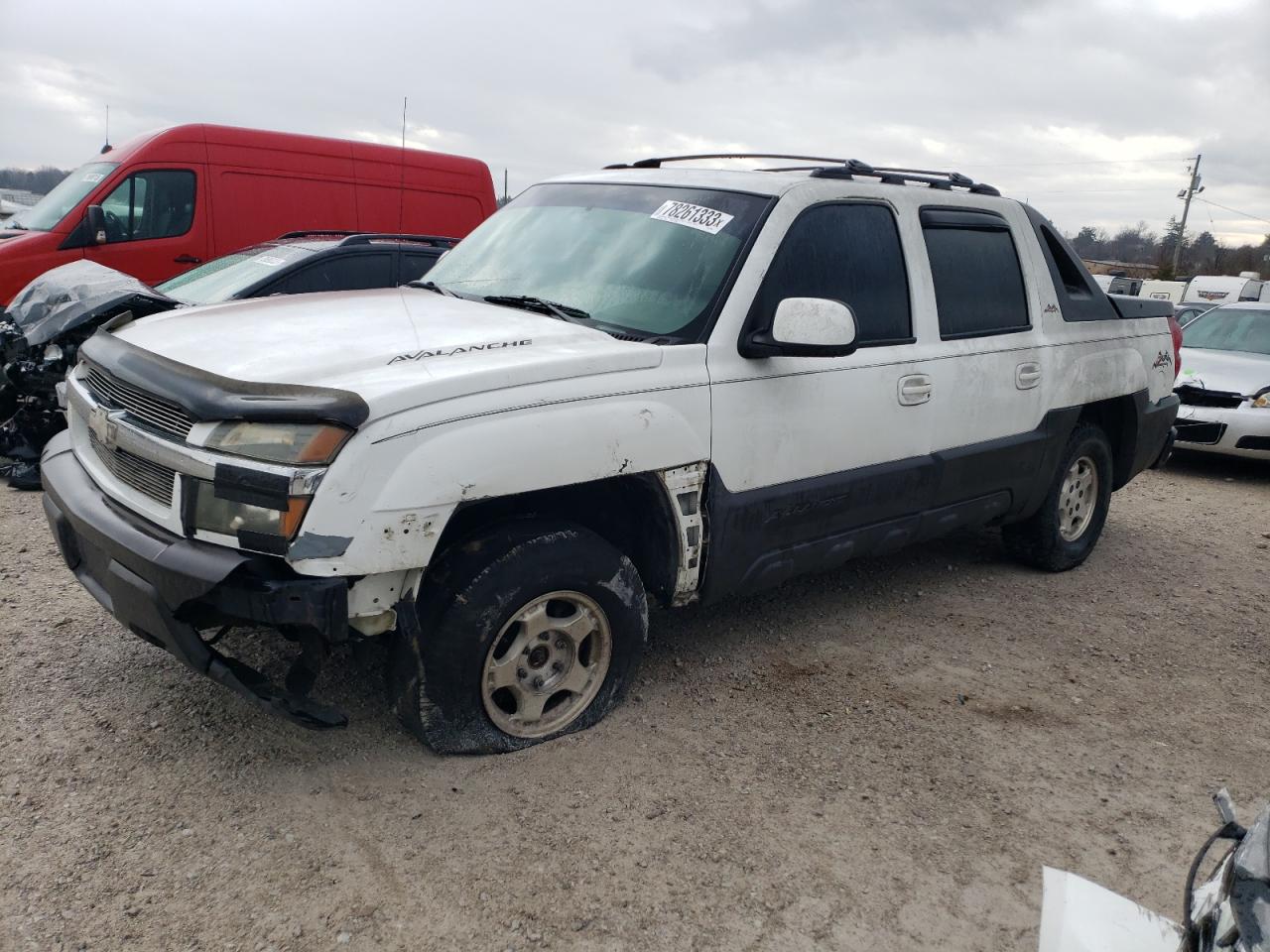 chevrolet avalanche 2003 3gnek13t03g158650