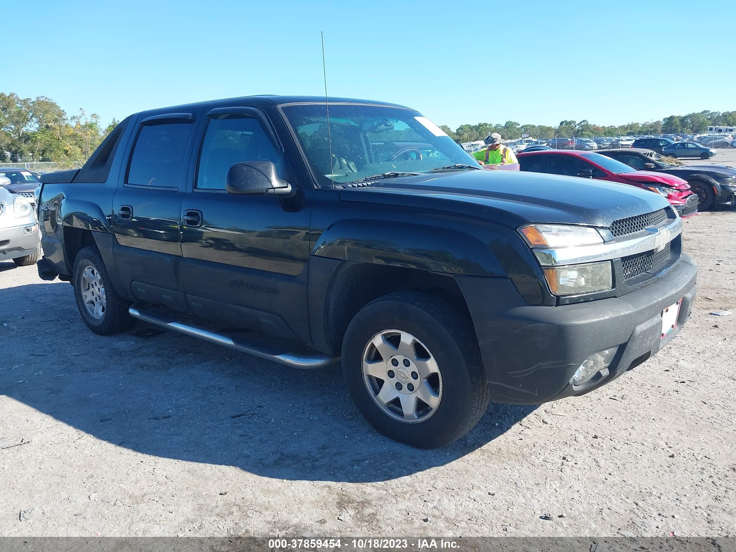 chevrolet avalanche 2002 3gnek13t12g188853