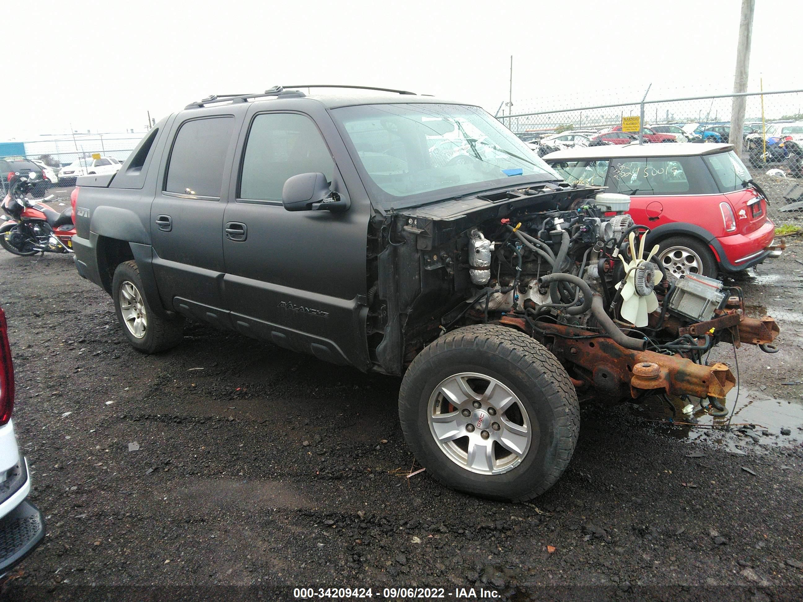 chevrolet avalanche 2003 3gnek13t33g344120