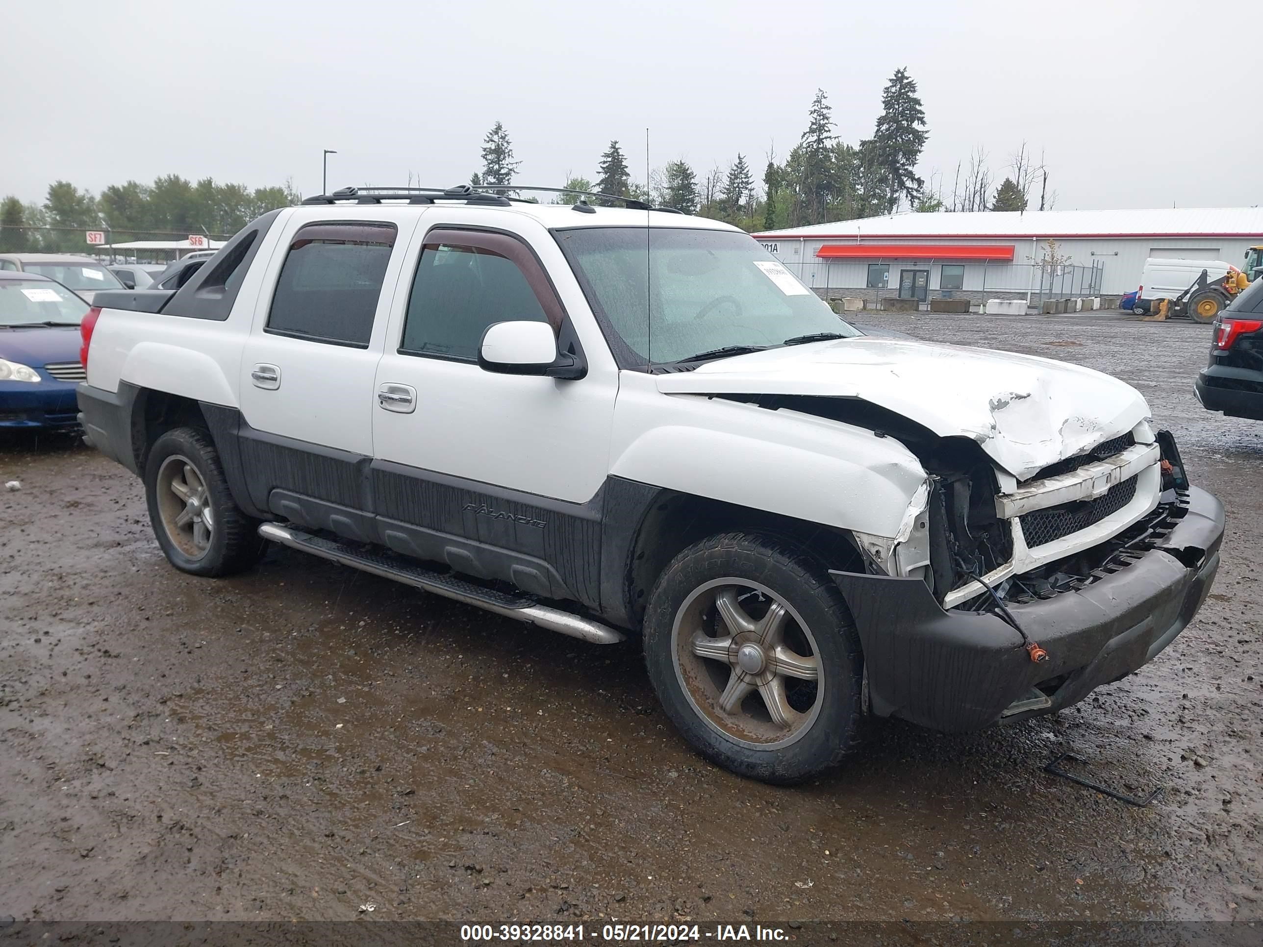 chevrolet avalanche 2003 3gnek13t53g145702