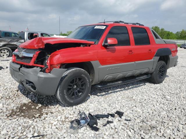 chevrolet avalanche 2002 3gnek13t92g111955