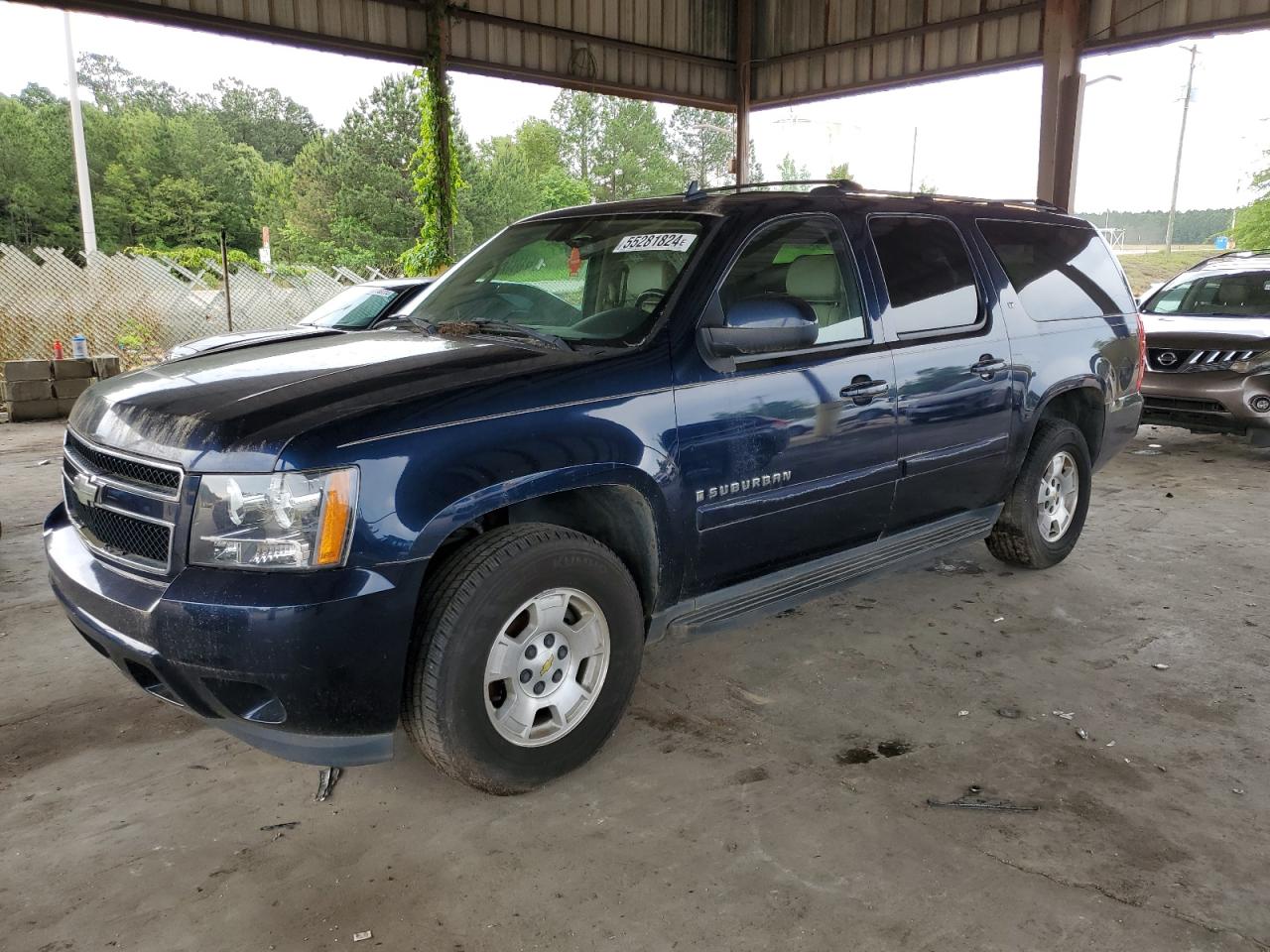 chevrolet suburban 2007 3gnfc16087g232552