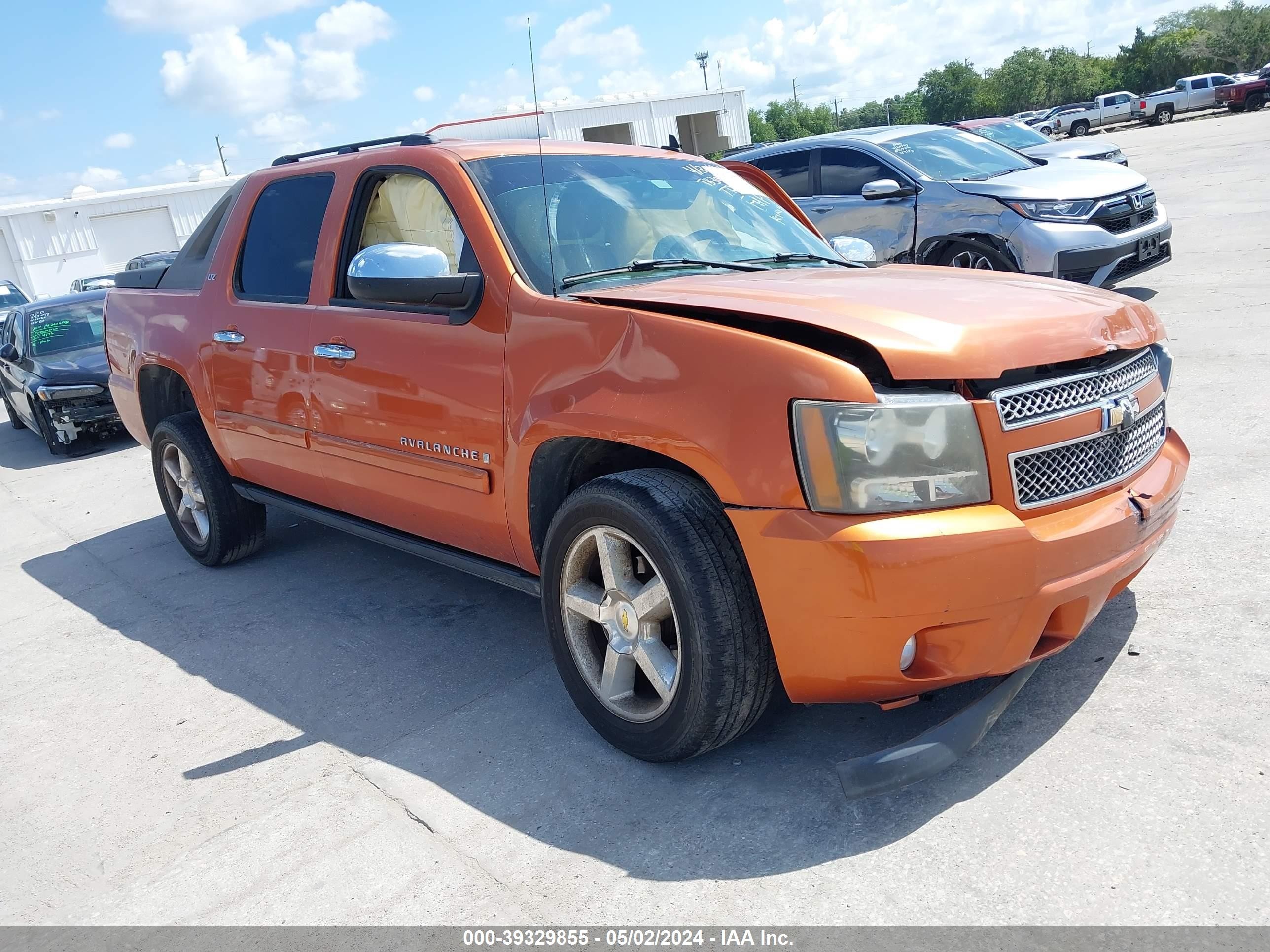 chevrolet avalanche 2007 3gnfk12307g312494