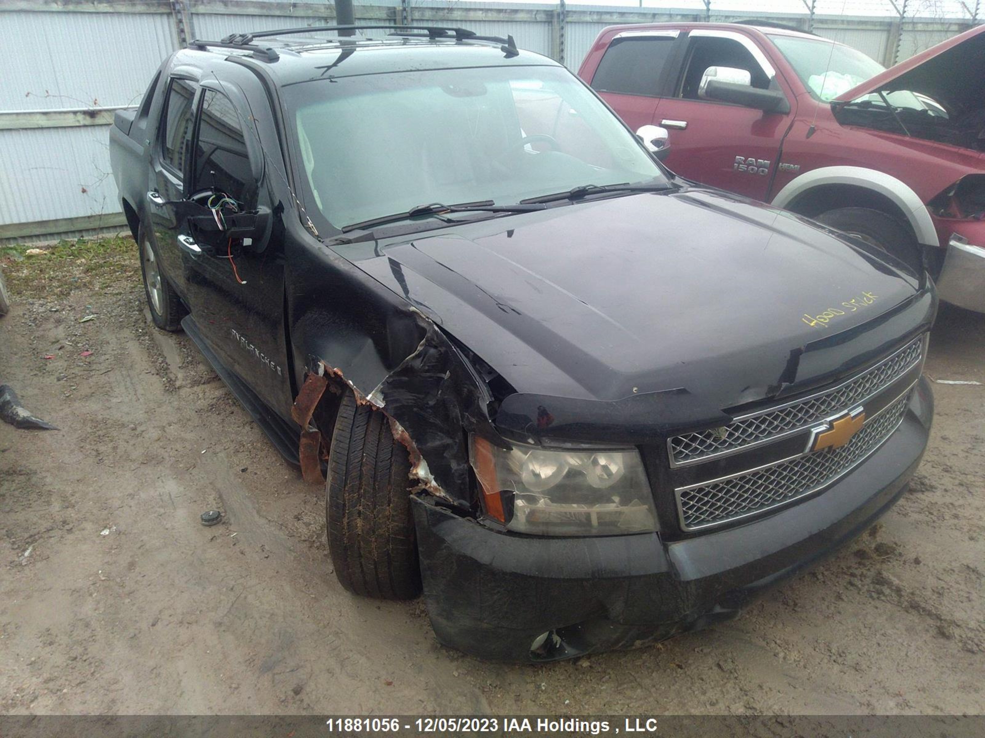 chevrolet avalanche 2008 3gnfk12308g239869