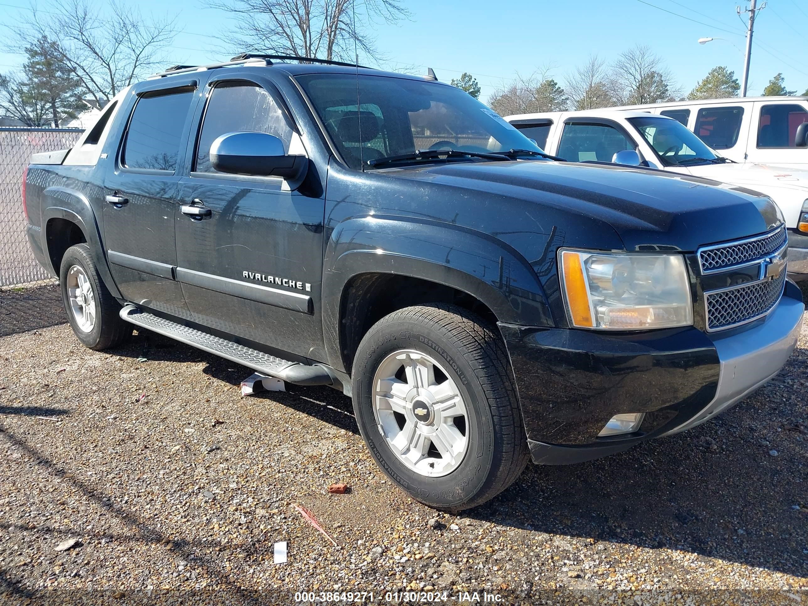 chevrolet avalanche 2007 3gnfk12347g294355