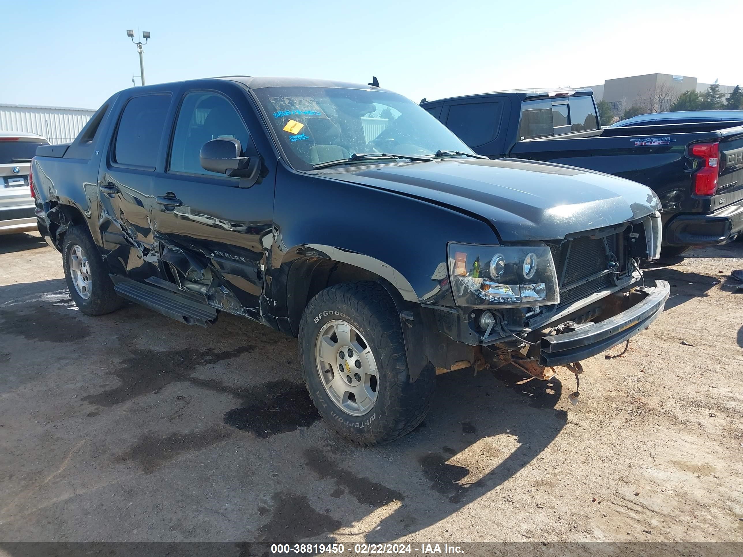 chevrolet avalanche 2007 3gnfk12357g294039