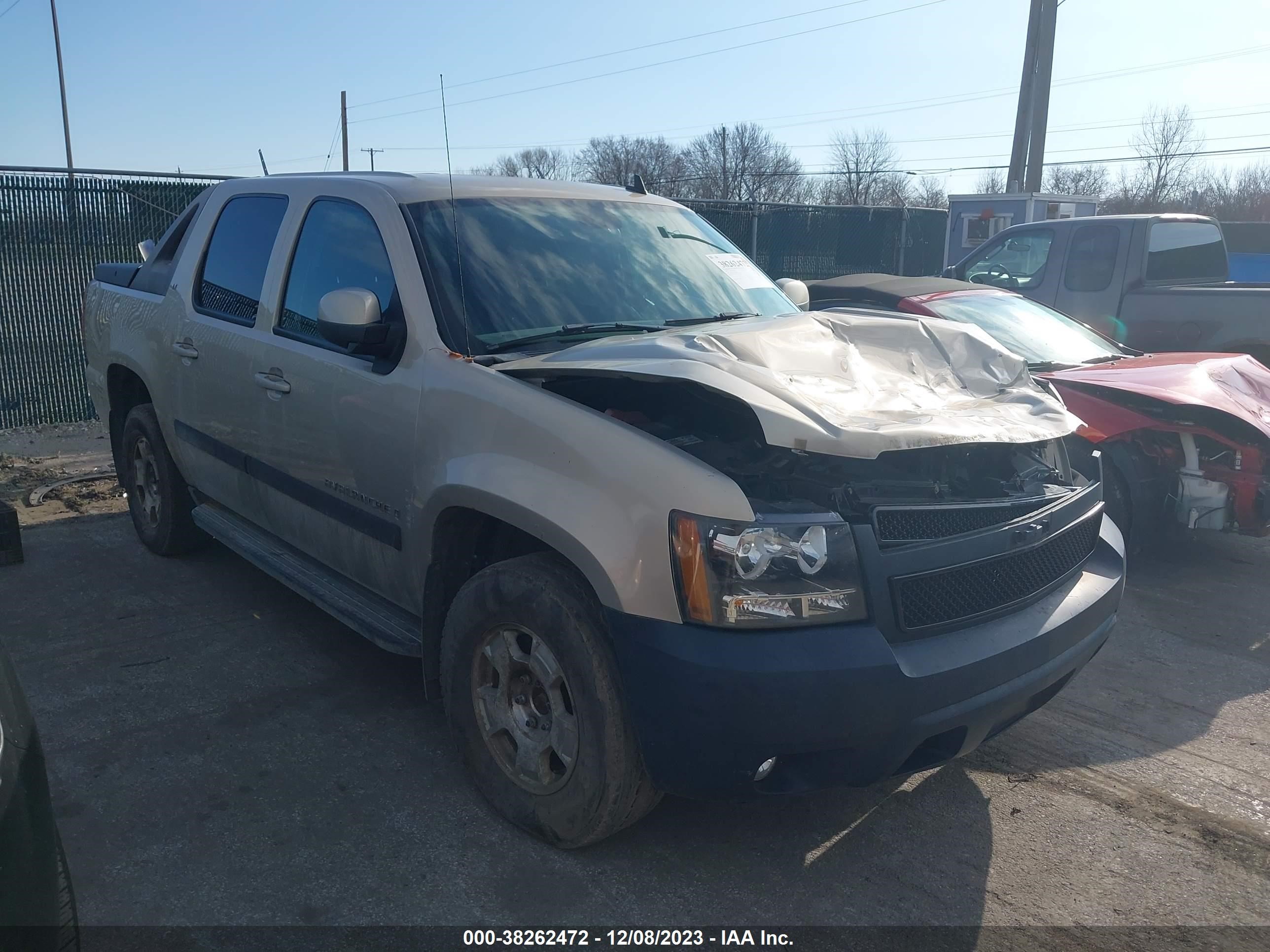 chevrolet avalanche 2007 3gnfk12367g282868