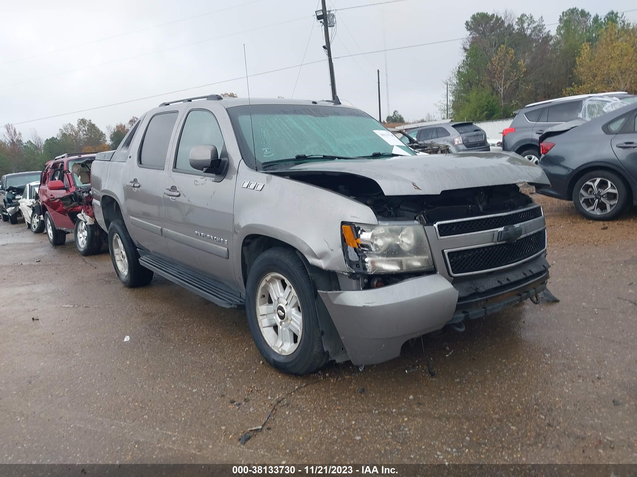 chevrolet avalanche 2007 3gnfk12387g179466