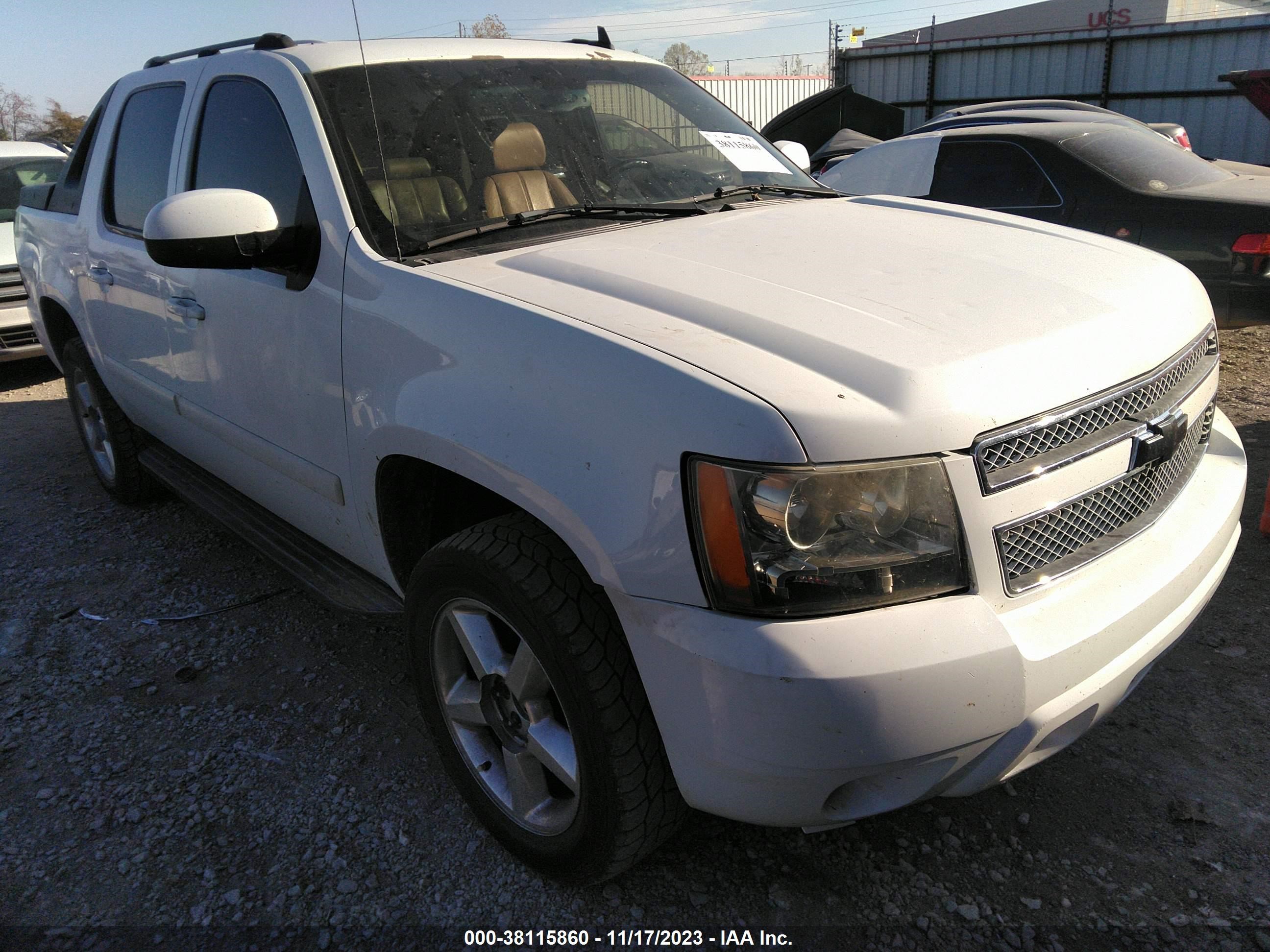 chevrolet avalanche 2007 3gnfk12397g170078