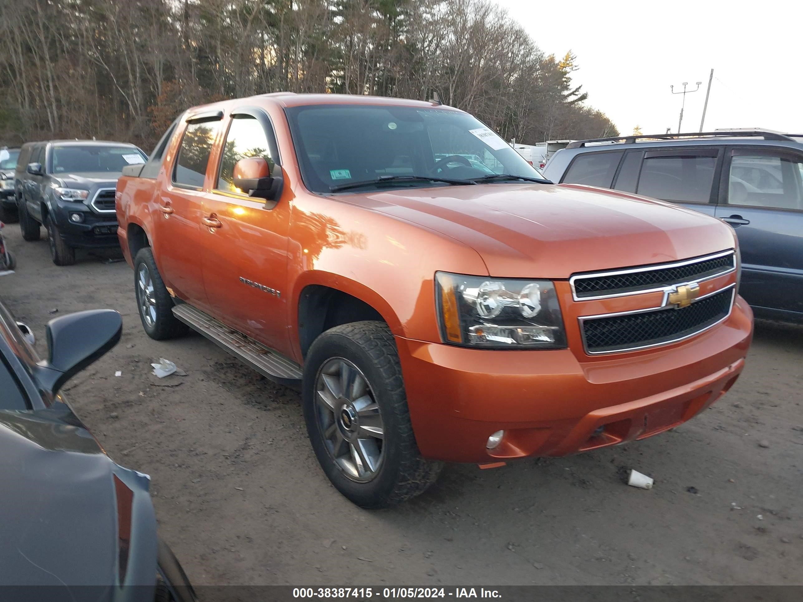 chevrolet avalanche 2007 3gnfk12397g201233