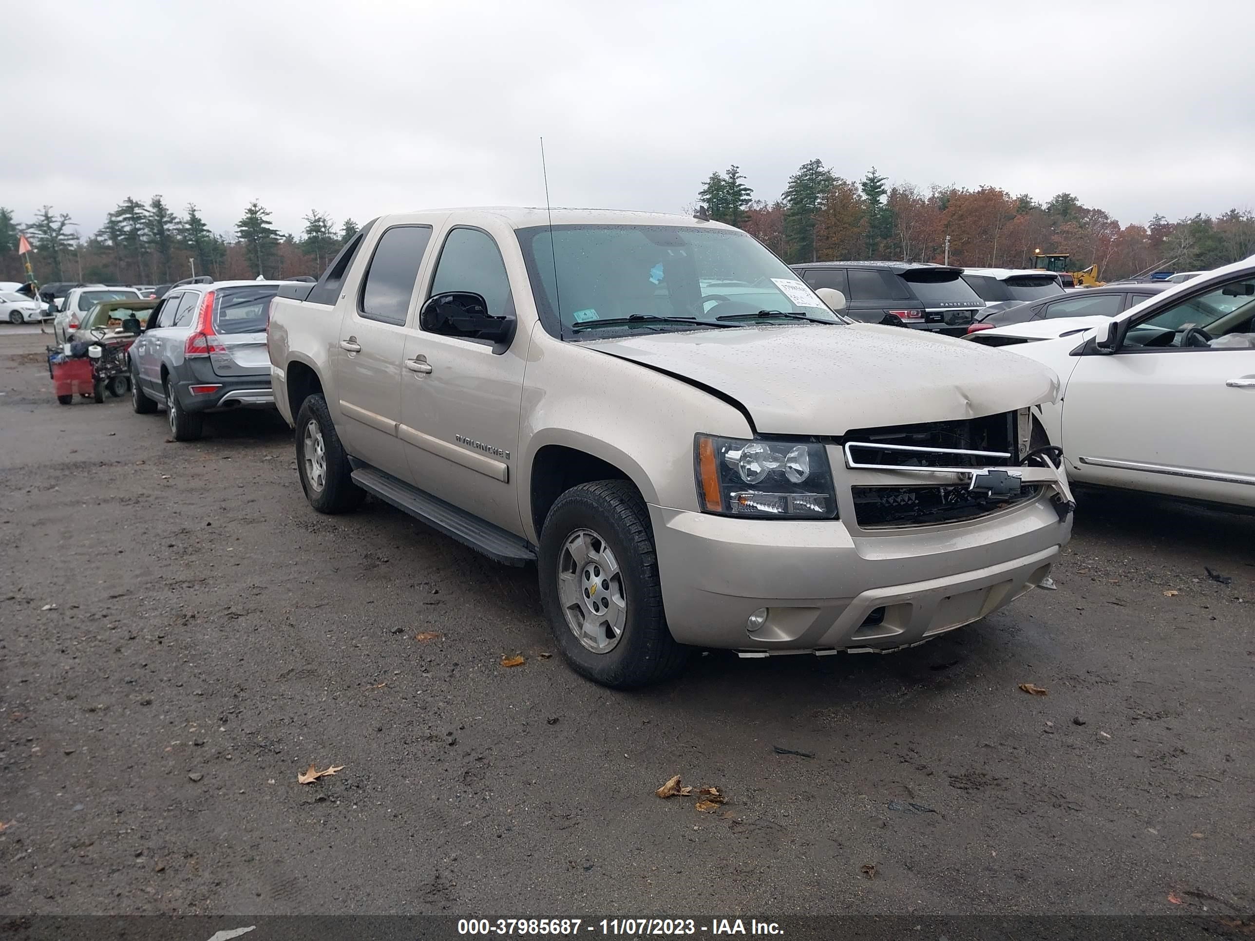 chevrolet avalanche 2009 3gnfk22029g163651