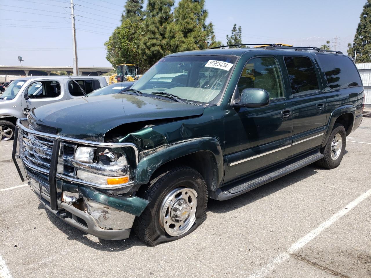 chevrolet suburban 2001 3gngk26g31g227292