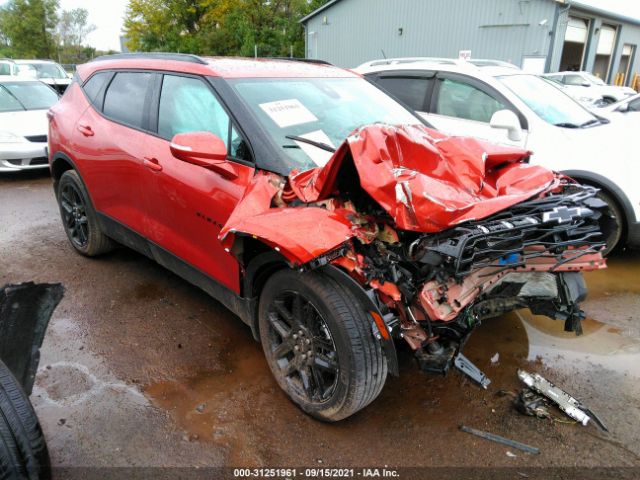 chevrolet blazer 2021 3gnkbcr49ms557487