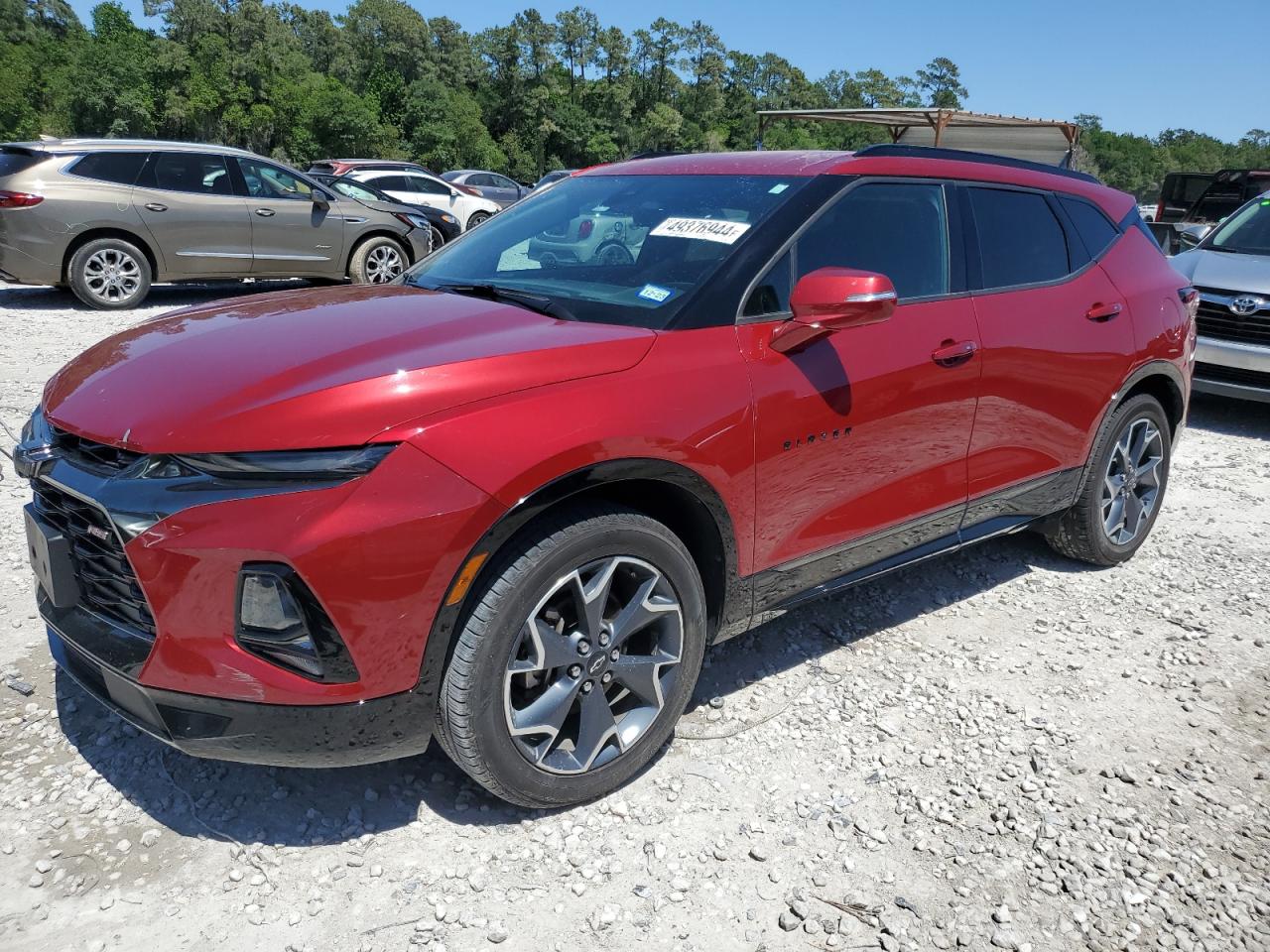 chevrolet blazer 2019 3gnkbers0ks684801