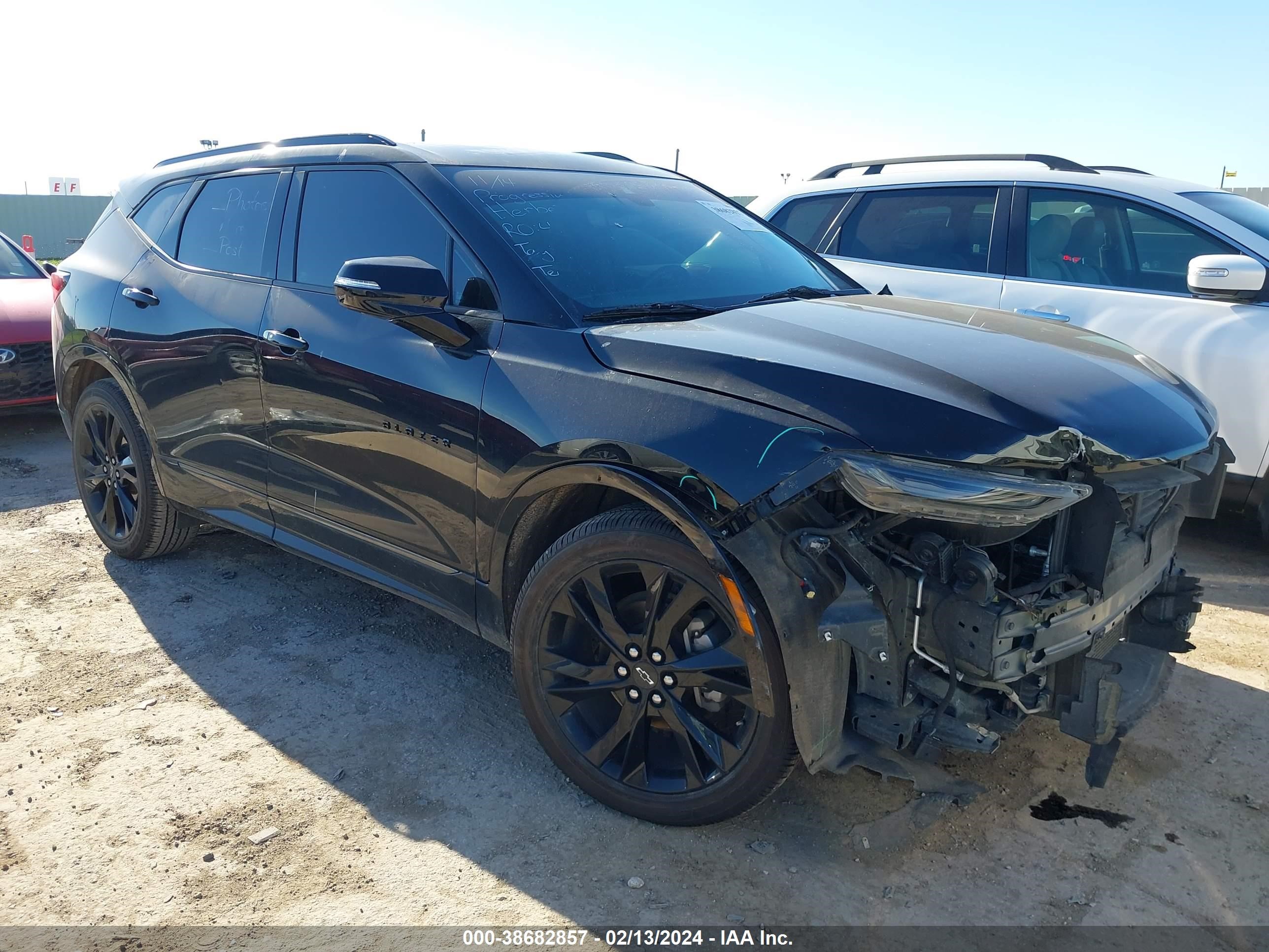 chevrolet blazer 2020 3gnkbers9ls635632