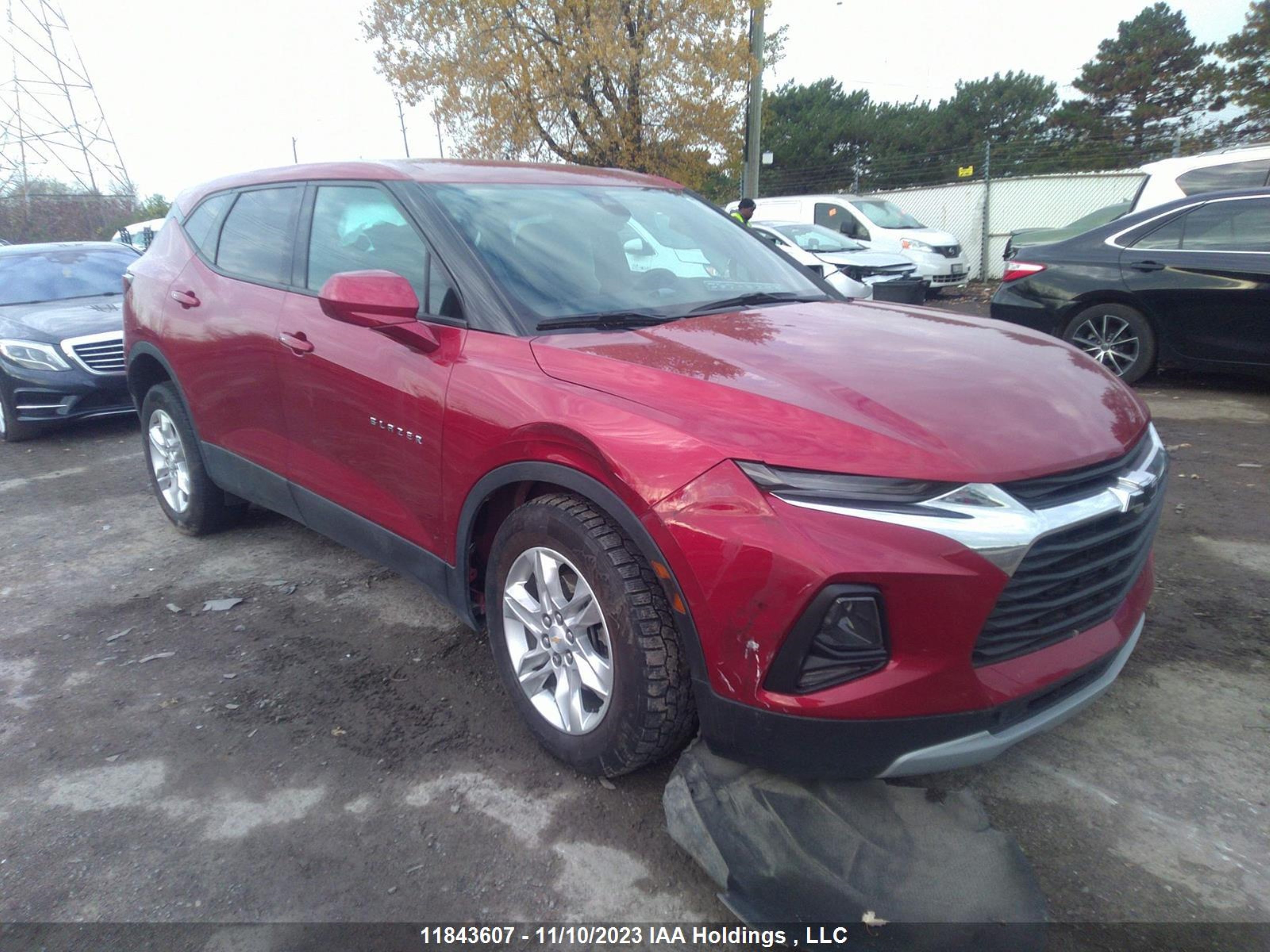 chevrolet blazer 2021 3gnkbhrs1ms582475