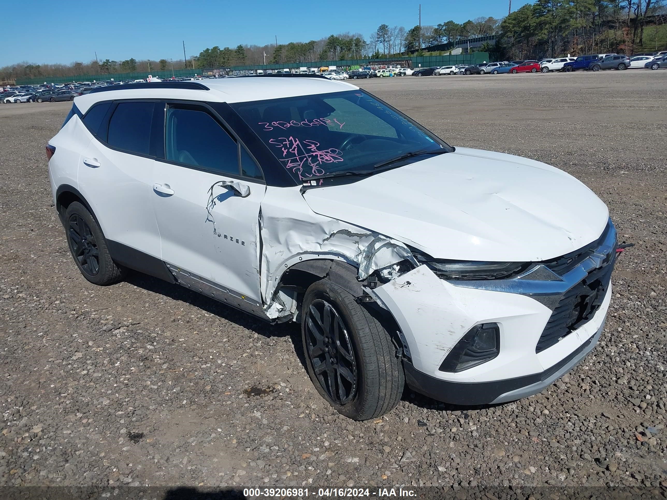 chevrolet blazer 2020 3gnkbjrs8ls613212