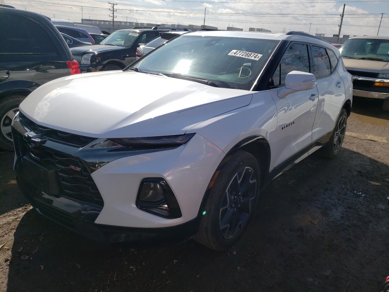 chevrolet blazer 2021 3gnkbkrs7ms503677