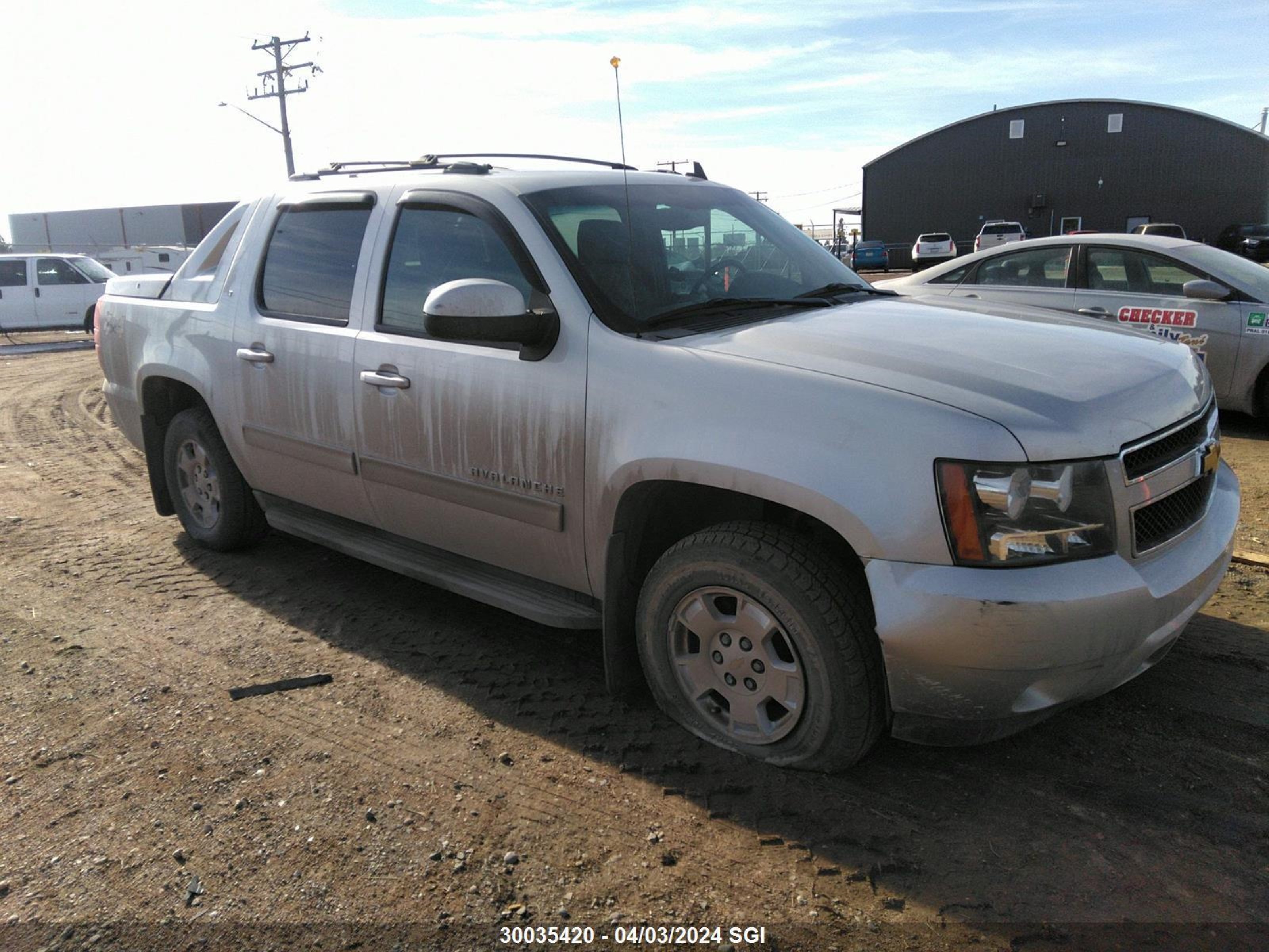 chevrolet avalanche 2011 3gntkfe33bg359605