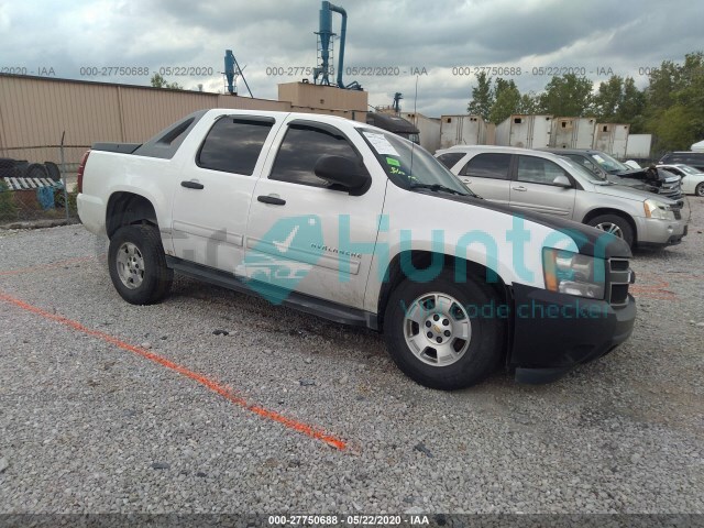 chevrolet avalanche 2010 3gnvkee01ag241785