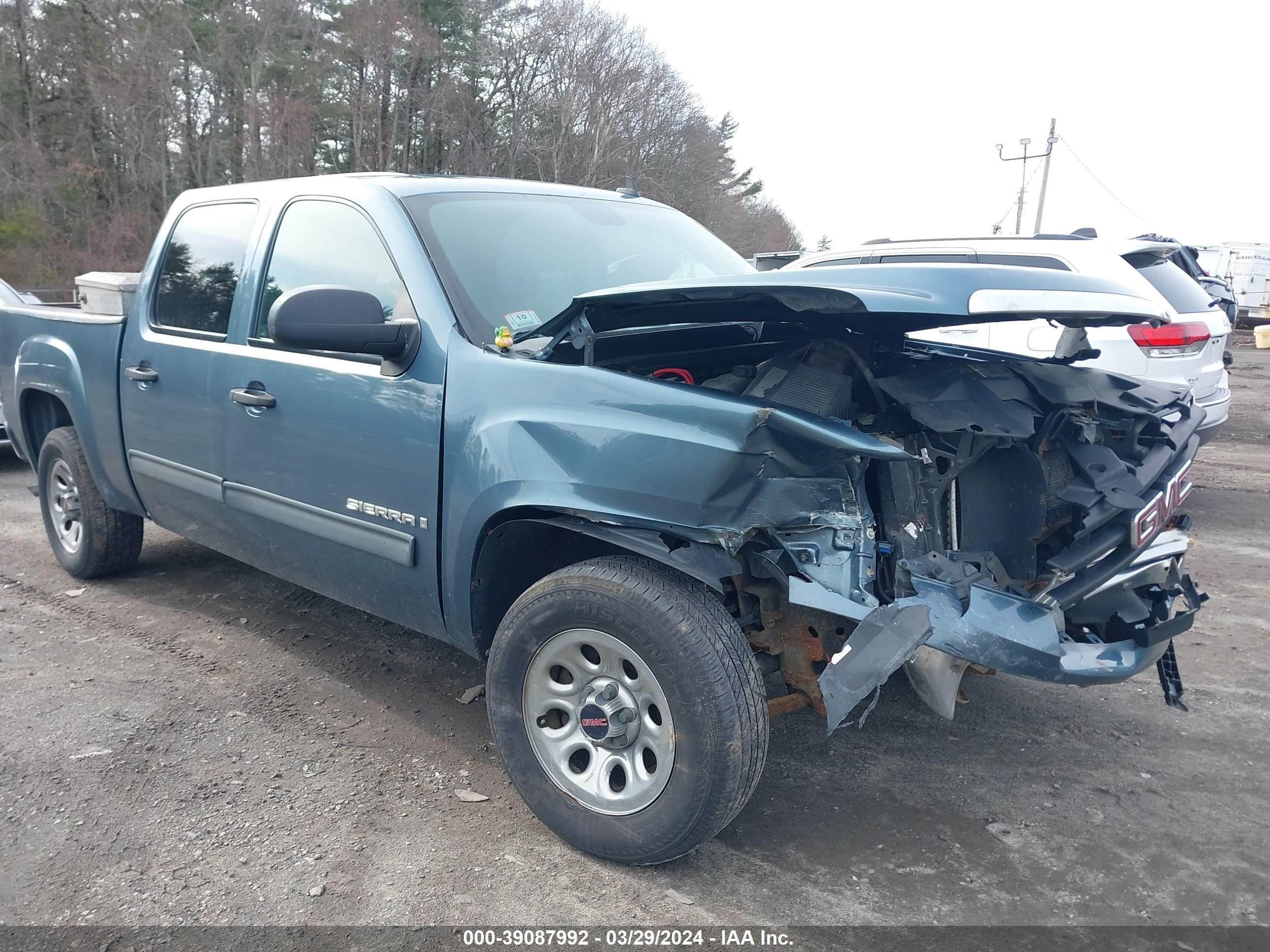 gmc sierra 2009 3gtec13c09g221924