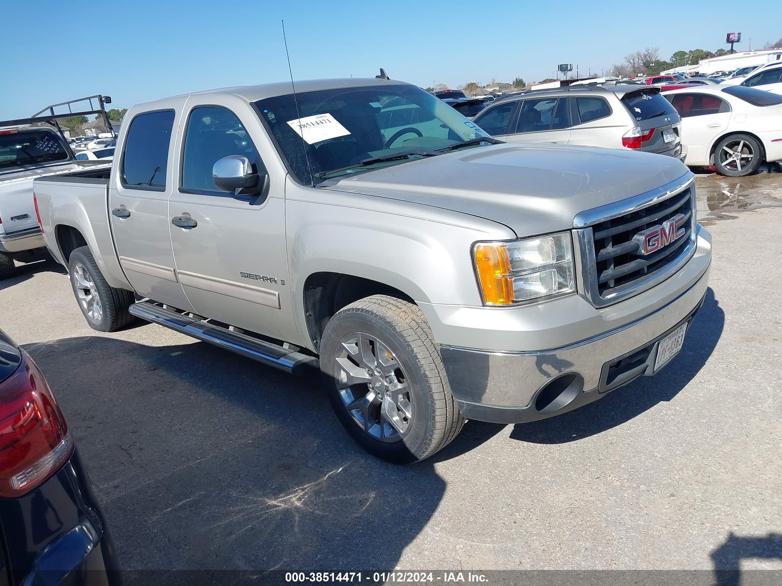 gmc sierra 2009 3gtec13c89g141173