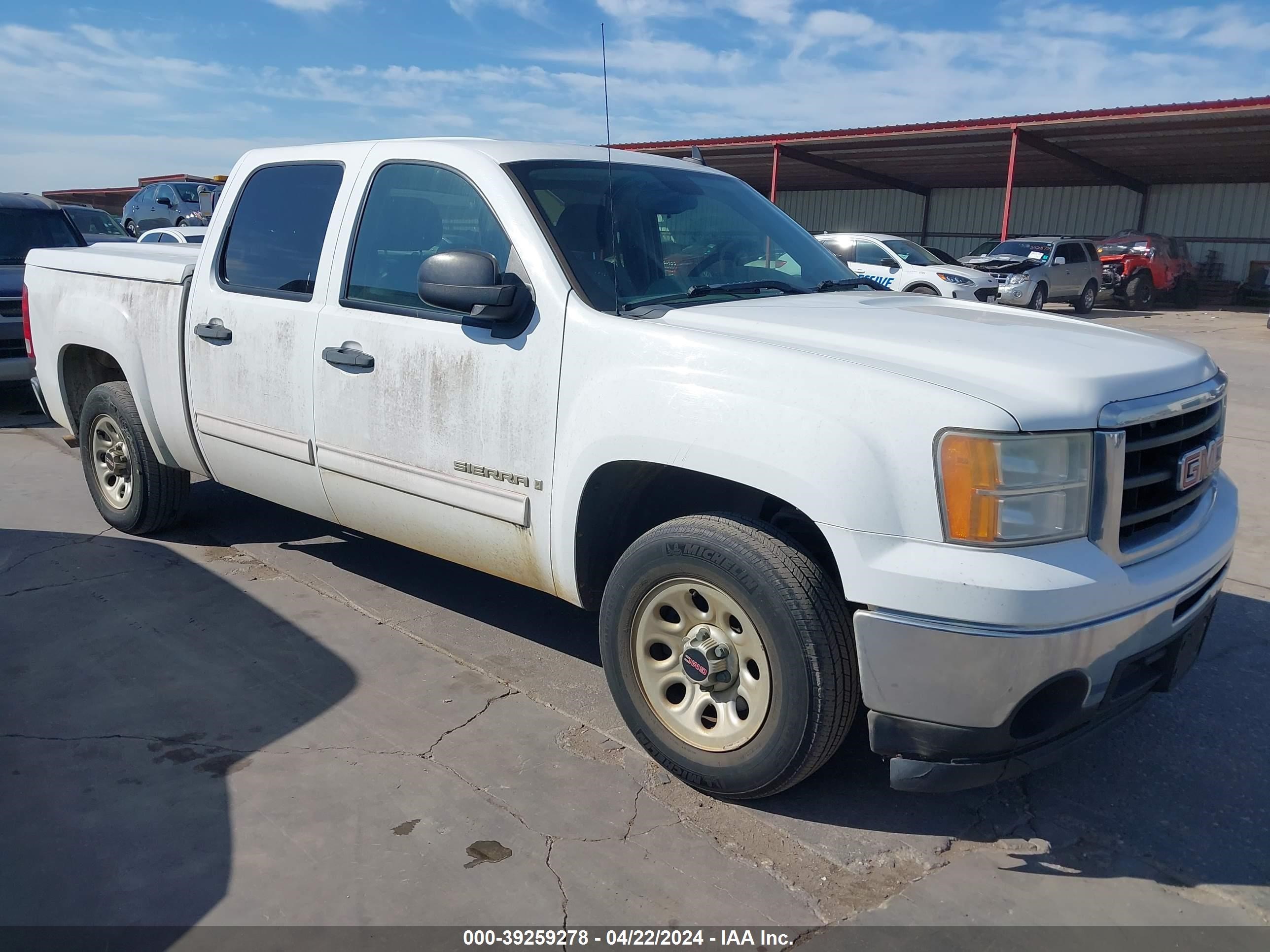 gmc sierra 2009 3gtec13cx9g134614