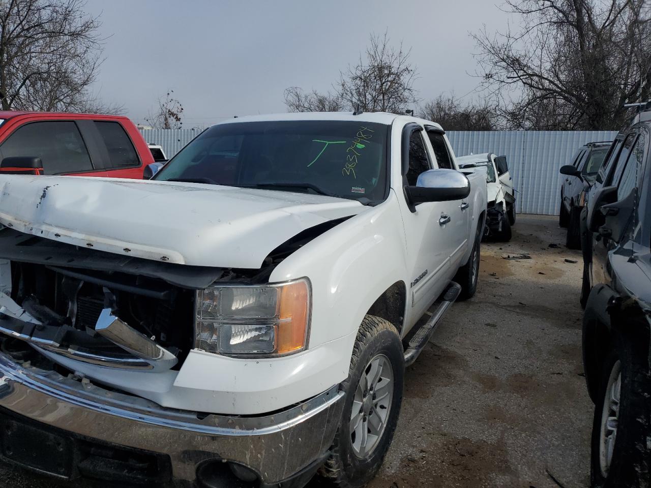 gmc sierra 2008 3gtec13j08g273535