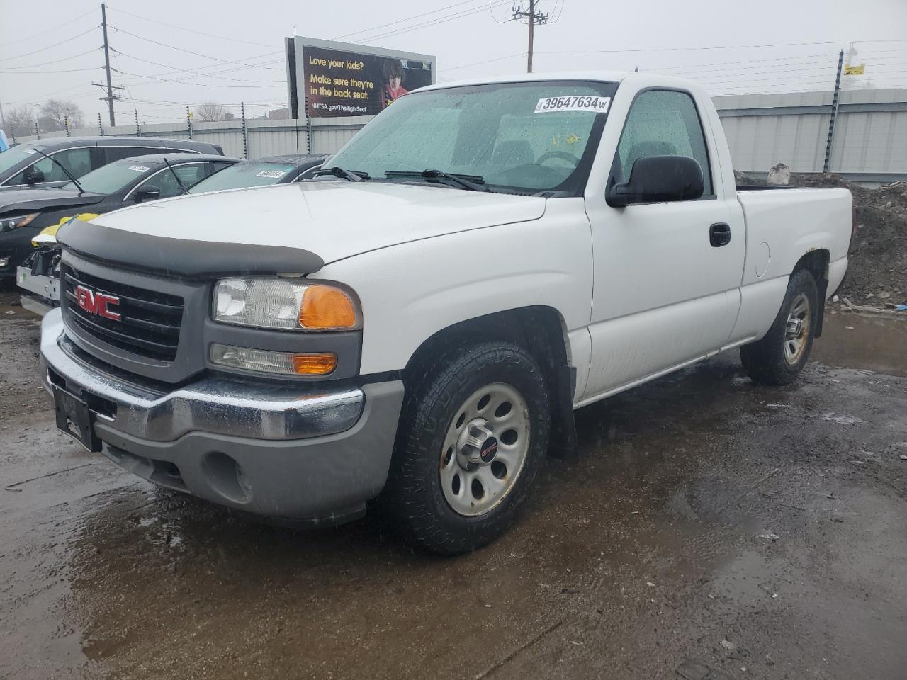 gmc sierra 2007 3gtec14x67g237687