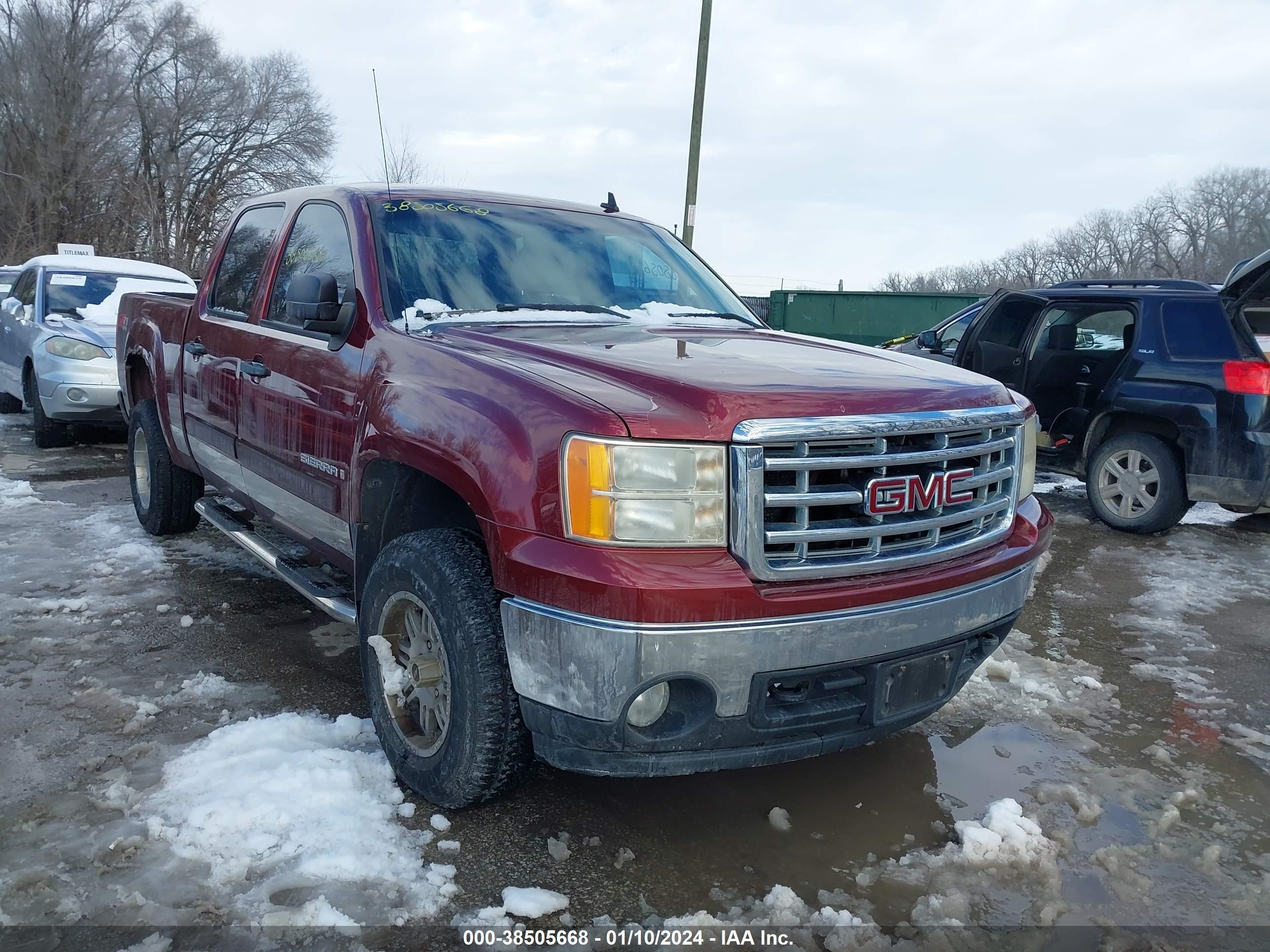 gmc sierra 2008 3gtek13328g178284