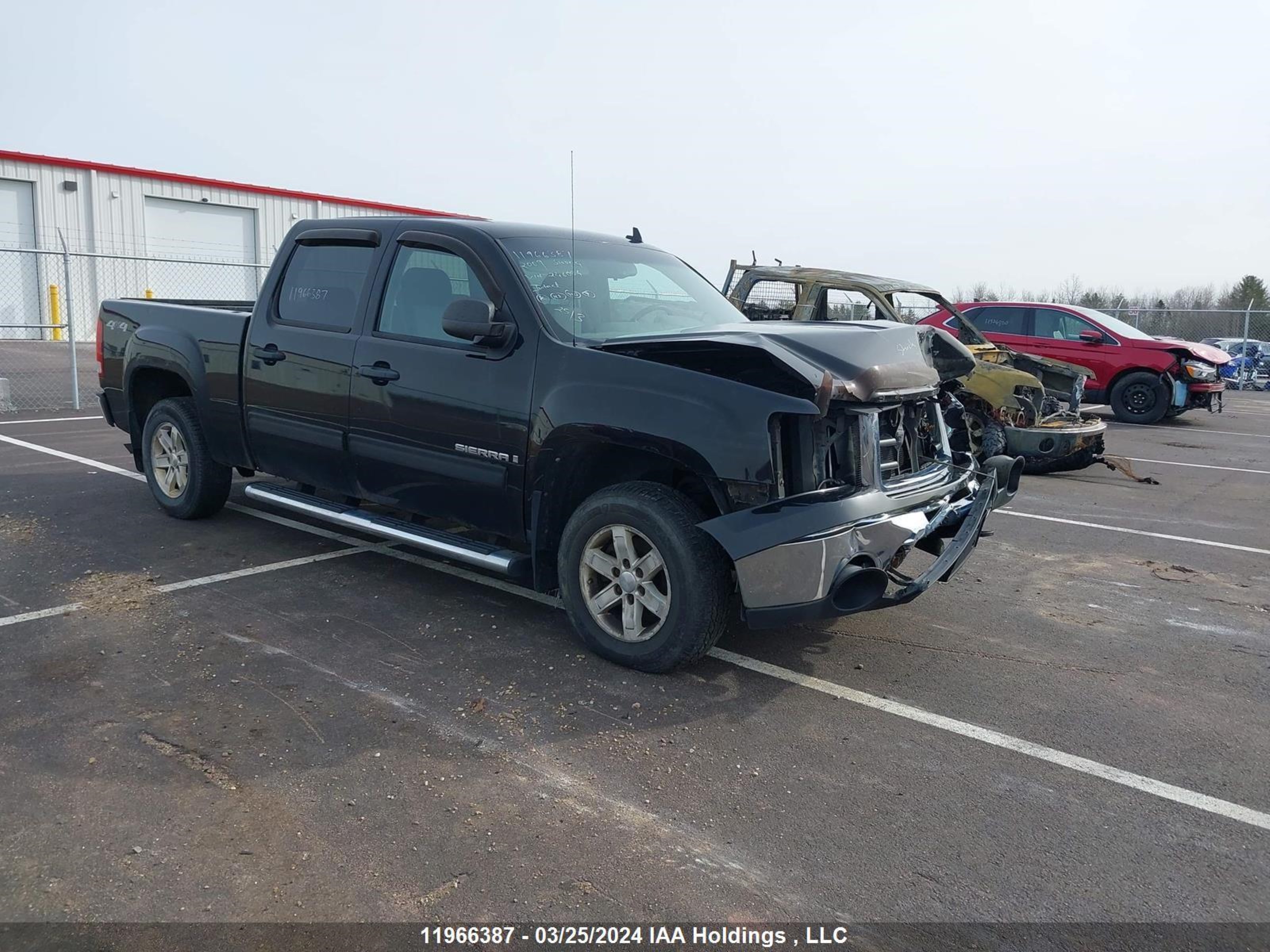 gmc sierra 2009 3gtek13c69g246054