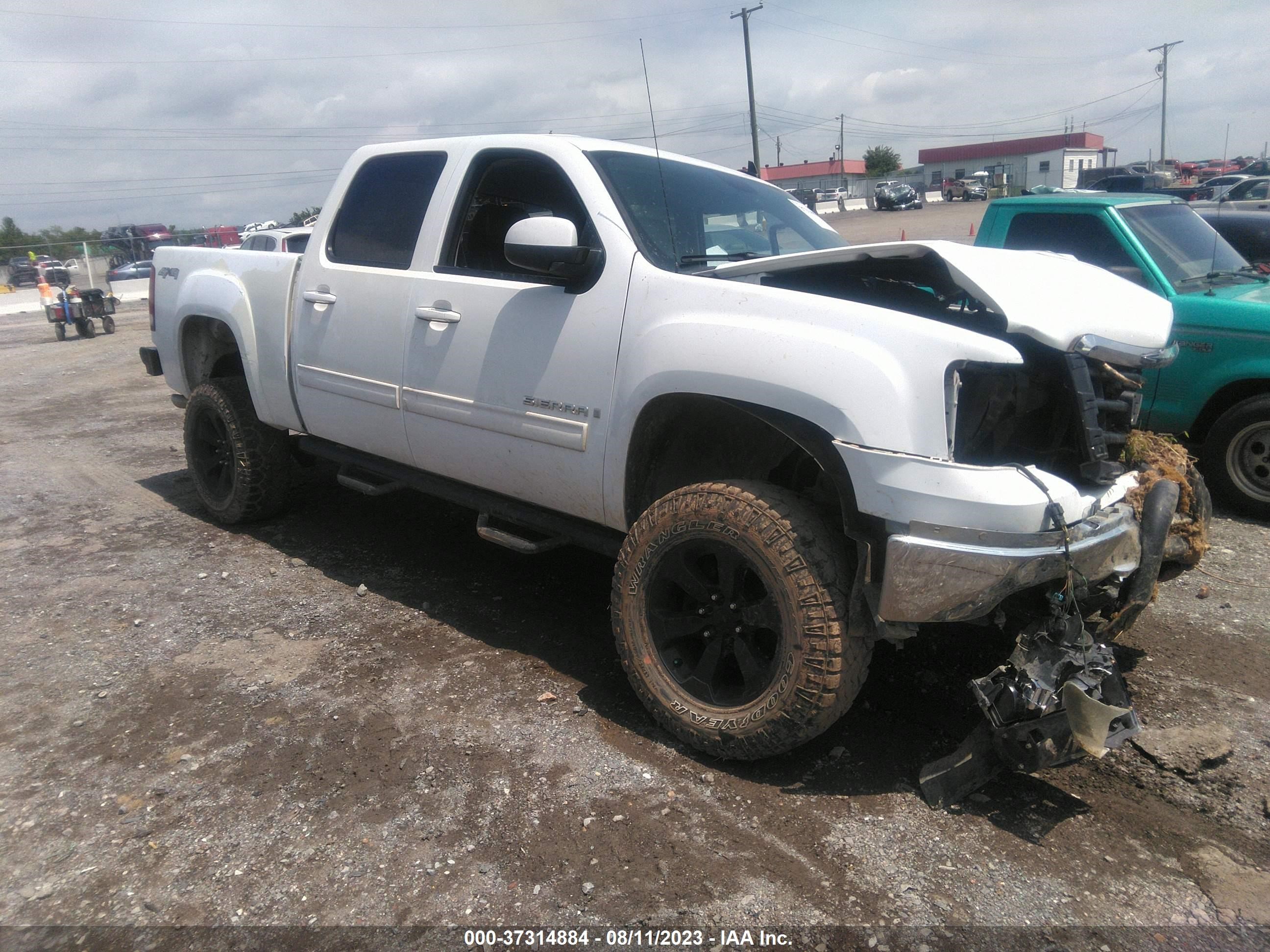 gmc sierra 2008 3gtek13m38g121021