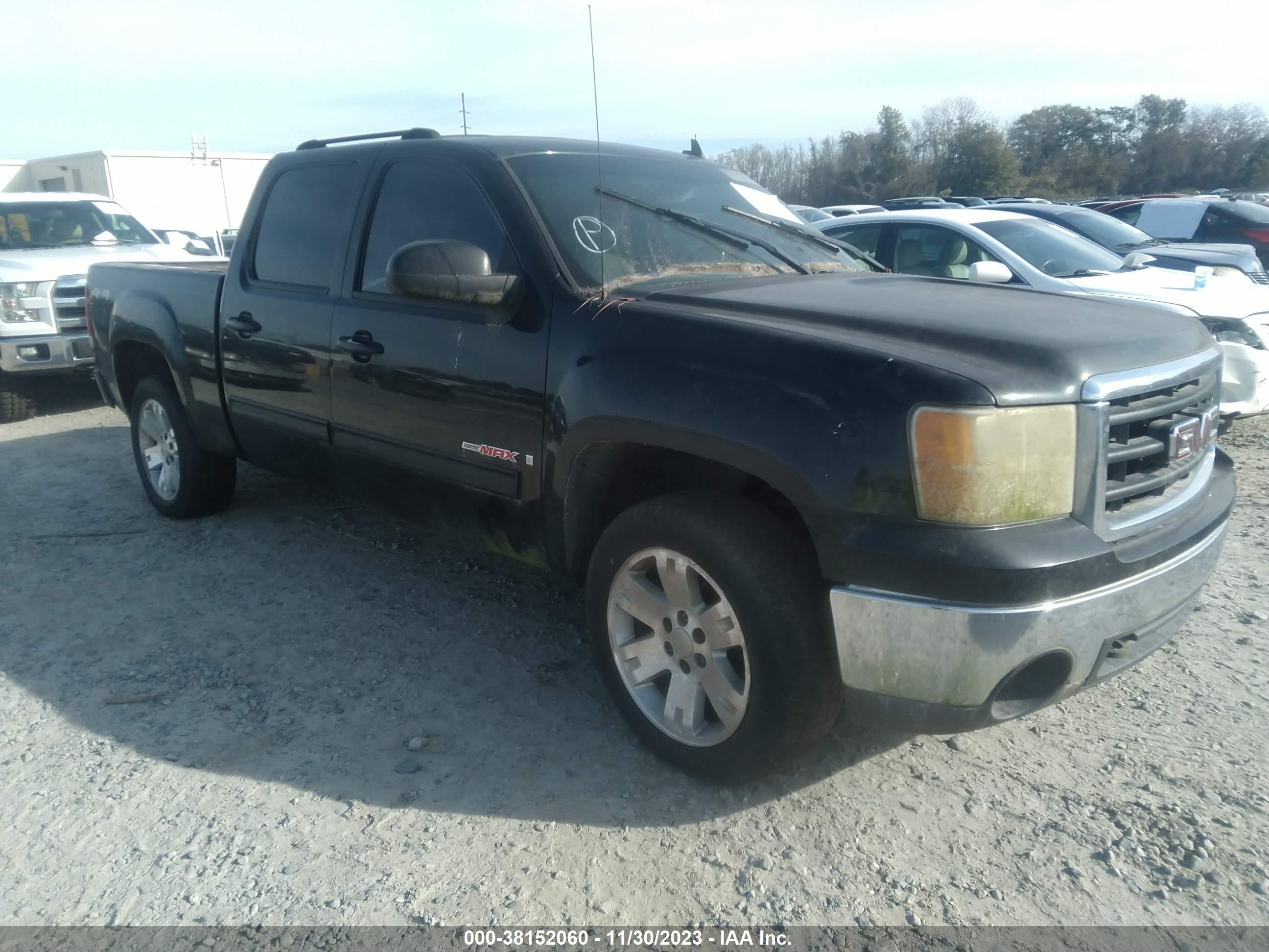 gmc sierra 2007 3gtek13y47g548371