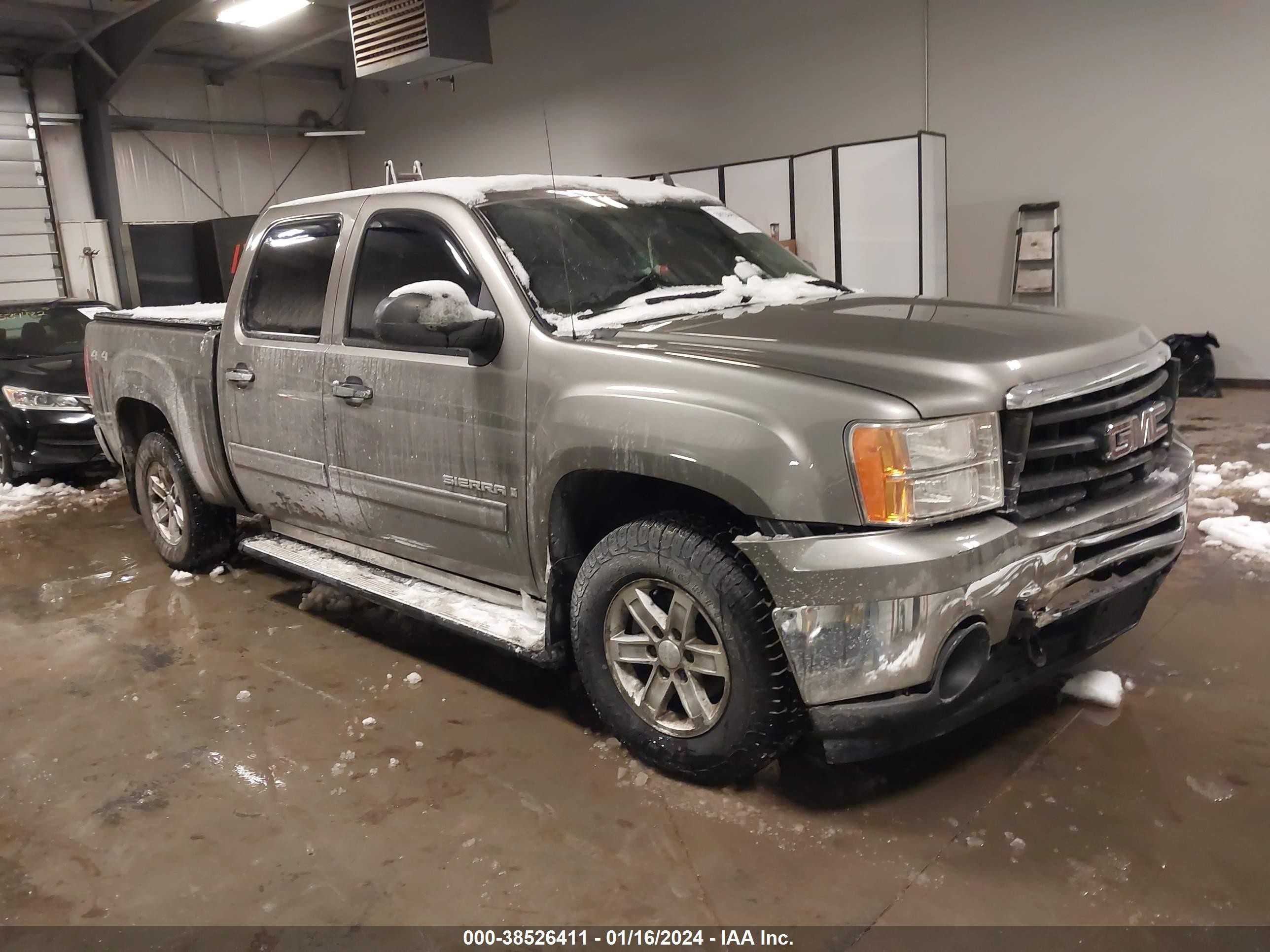 gmc sierra 2009 3gtek23359g215044