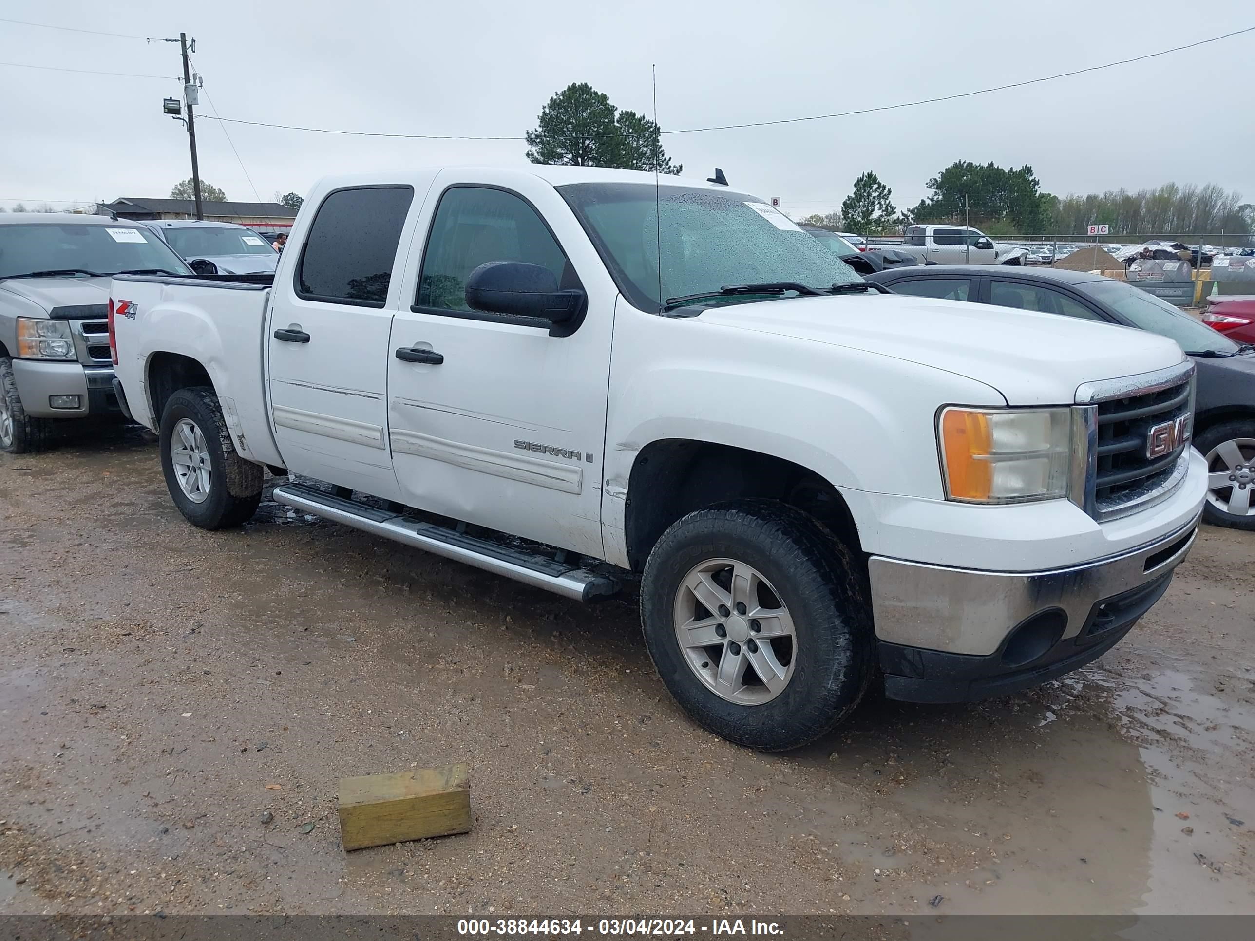 gmc sierra 2009 3gtek23m09g117483