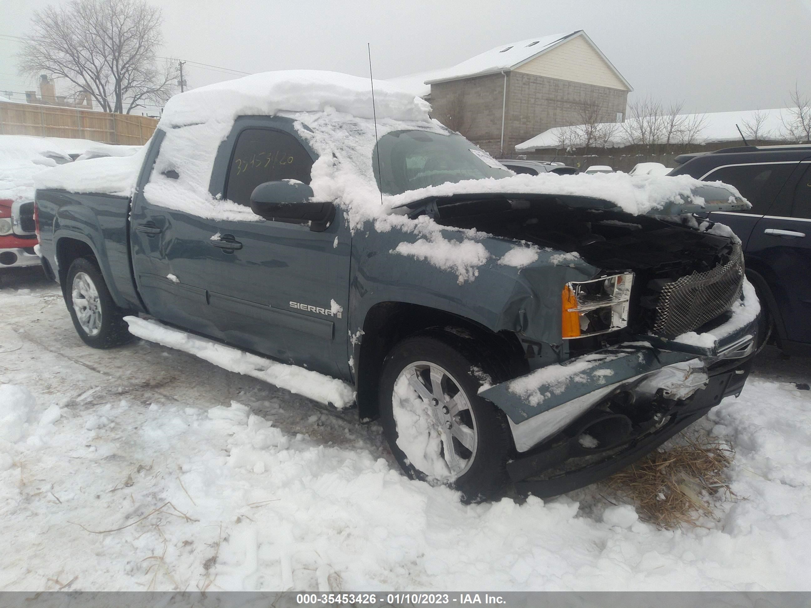 gmc sierra 2009 3gtek33339g227697