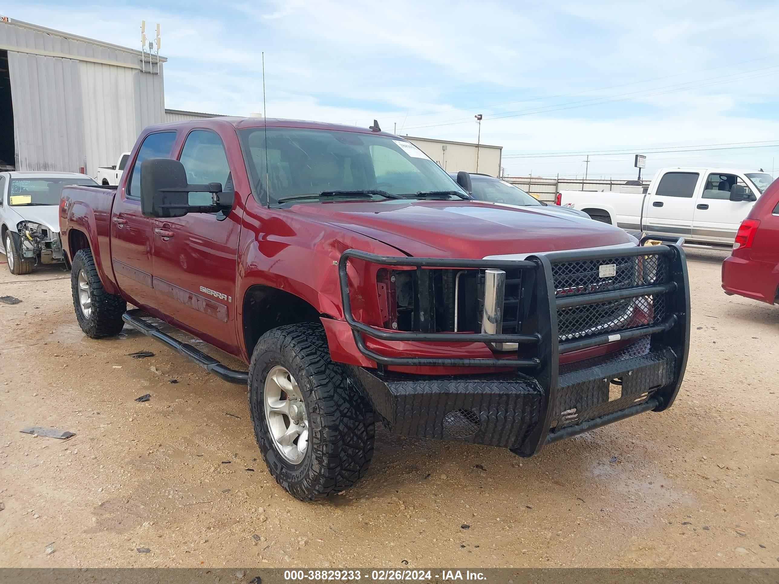 gmc sierra 2009 3gtek33m89g148311