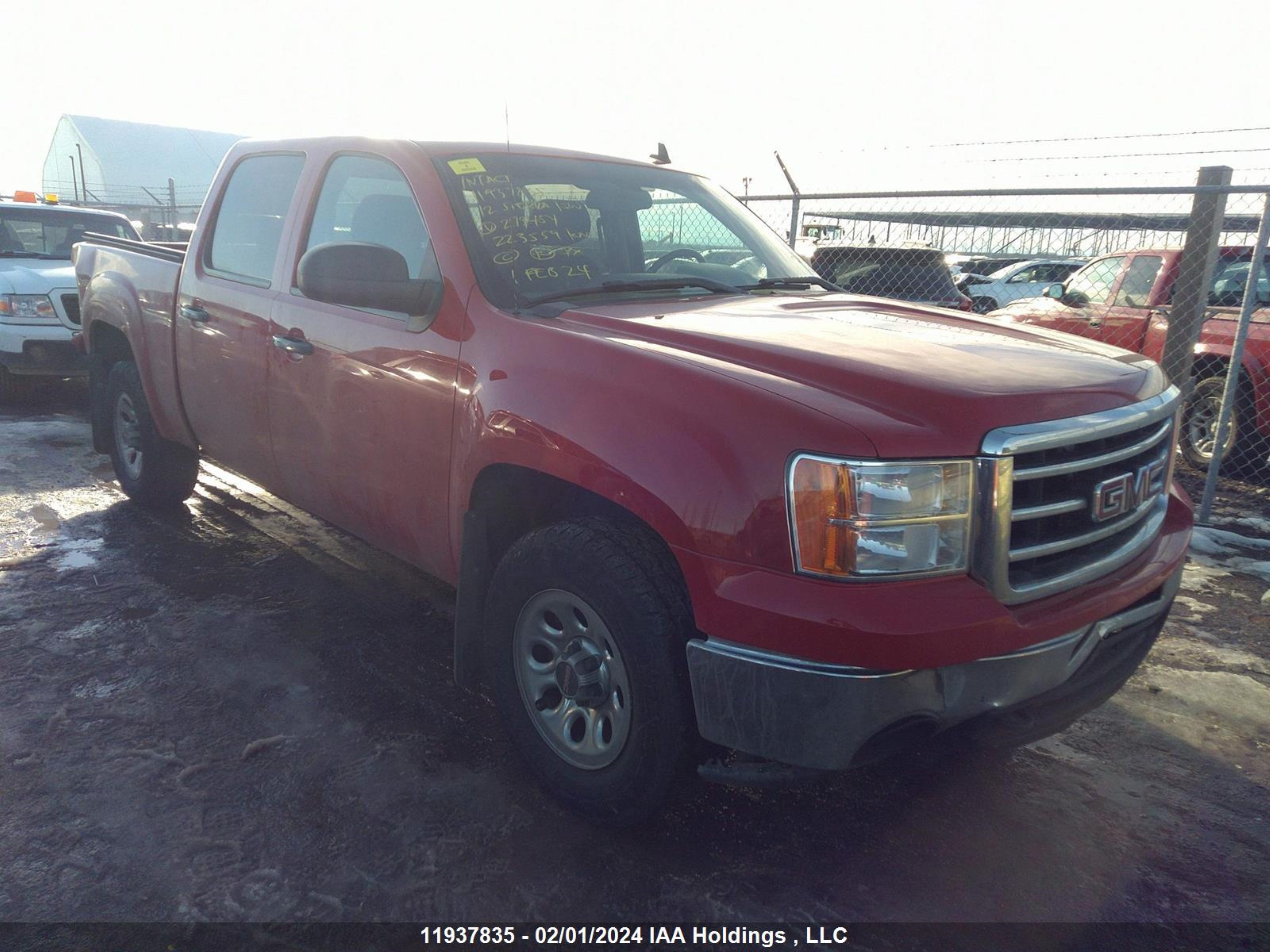 gmc sierra 2012 3gtp2uea7cg273454